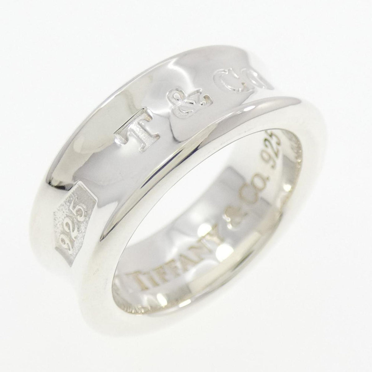 Tiffany 1837 Silver 925 Band Ring (Pre-Owned)