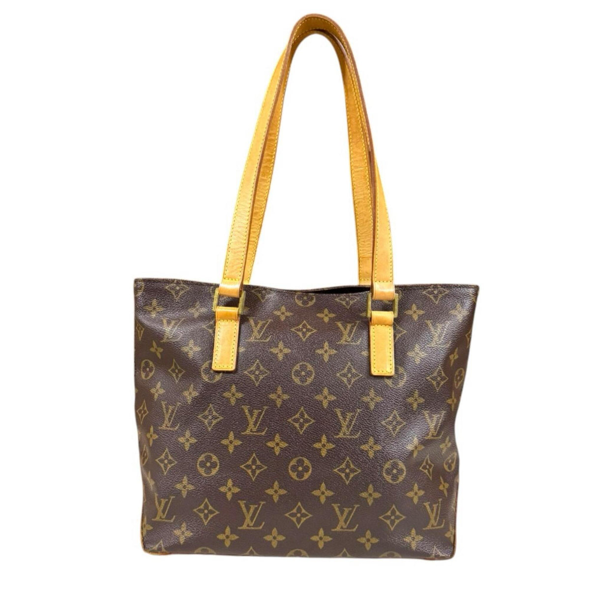 Louis Vuitton Brown Monogram Canvas Tote Bag (Pre-Owned)
