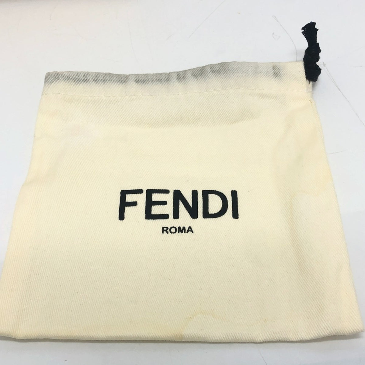 Fendi Gray Leather Wallet (Bi-Fold) (Pre-Owned)