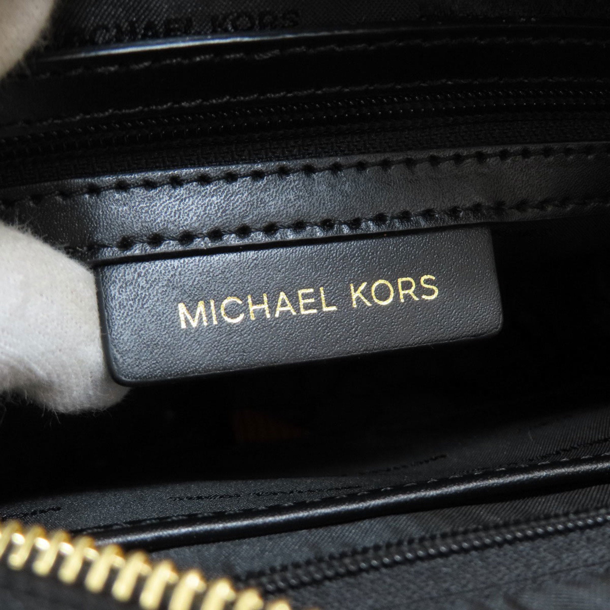 Michael Kors Black Pvc Shoulder Bag (Pre-Owned)