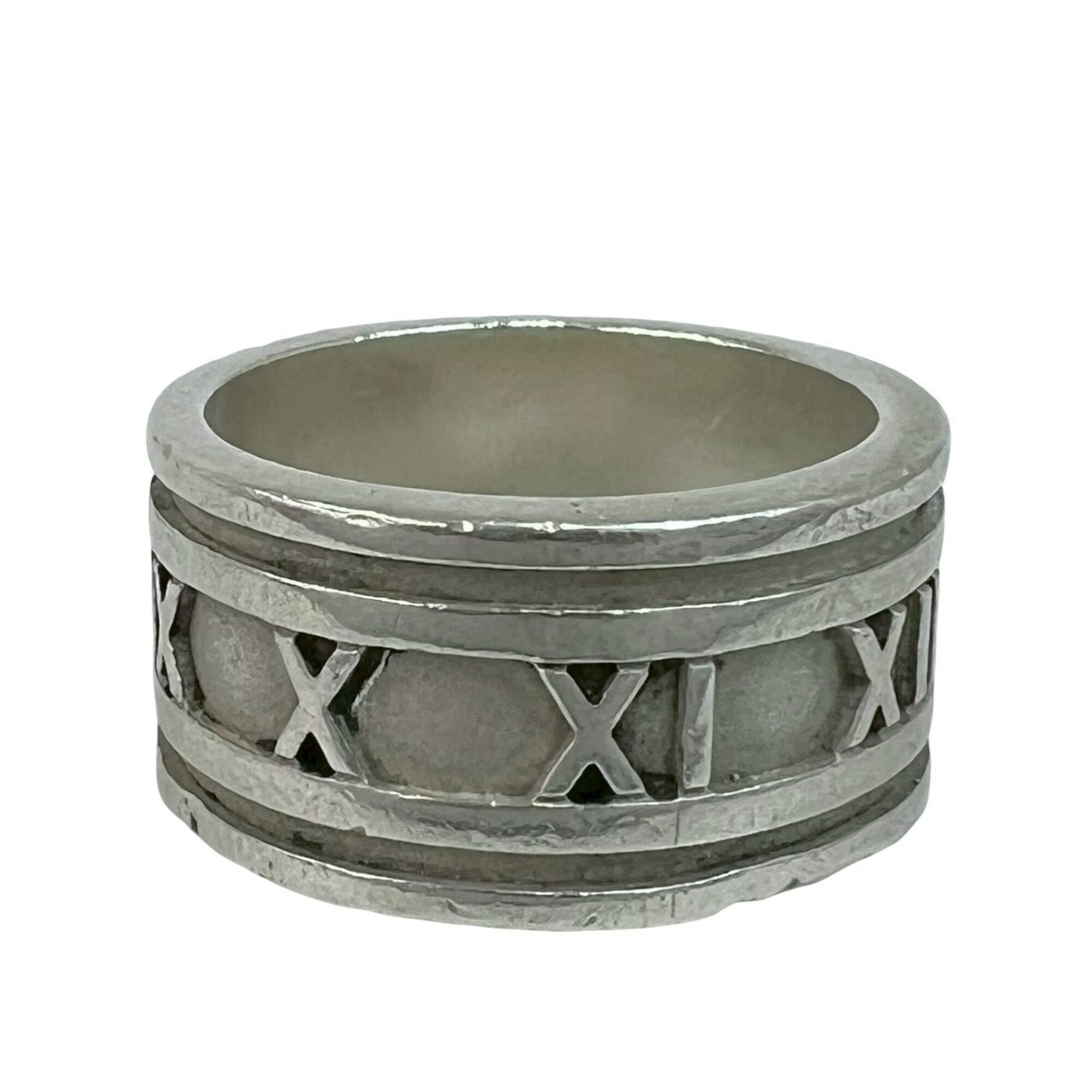 Tiffany Silver Silver 925 Band Ring (Pre-Owned)