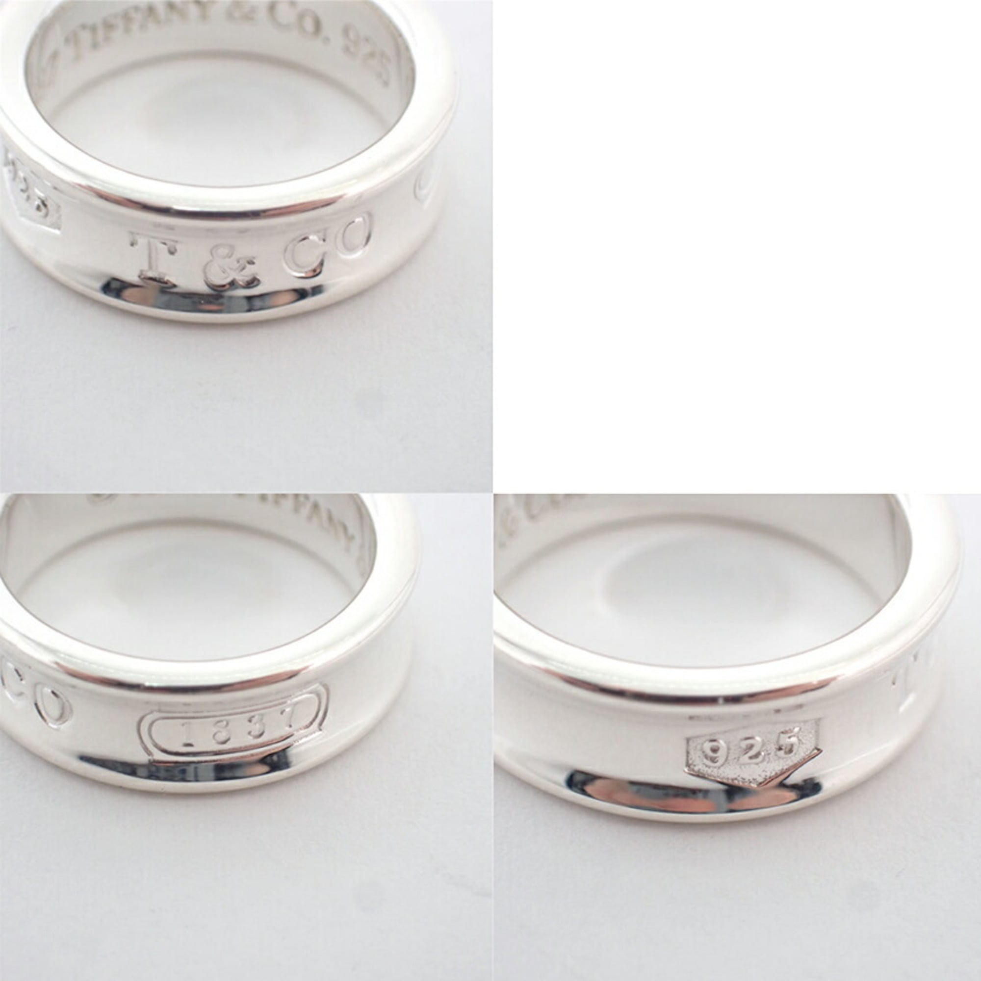 Tiffany Sterling Silver 925 Band Ring (Pre-Owned)