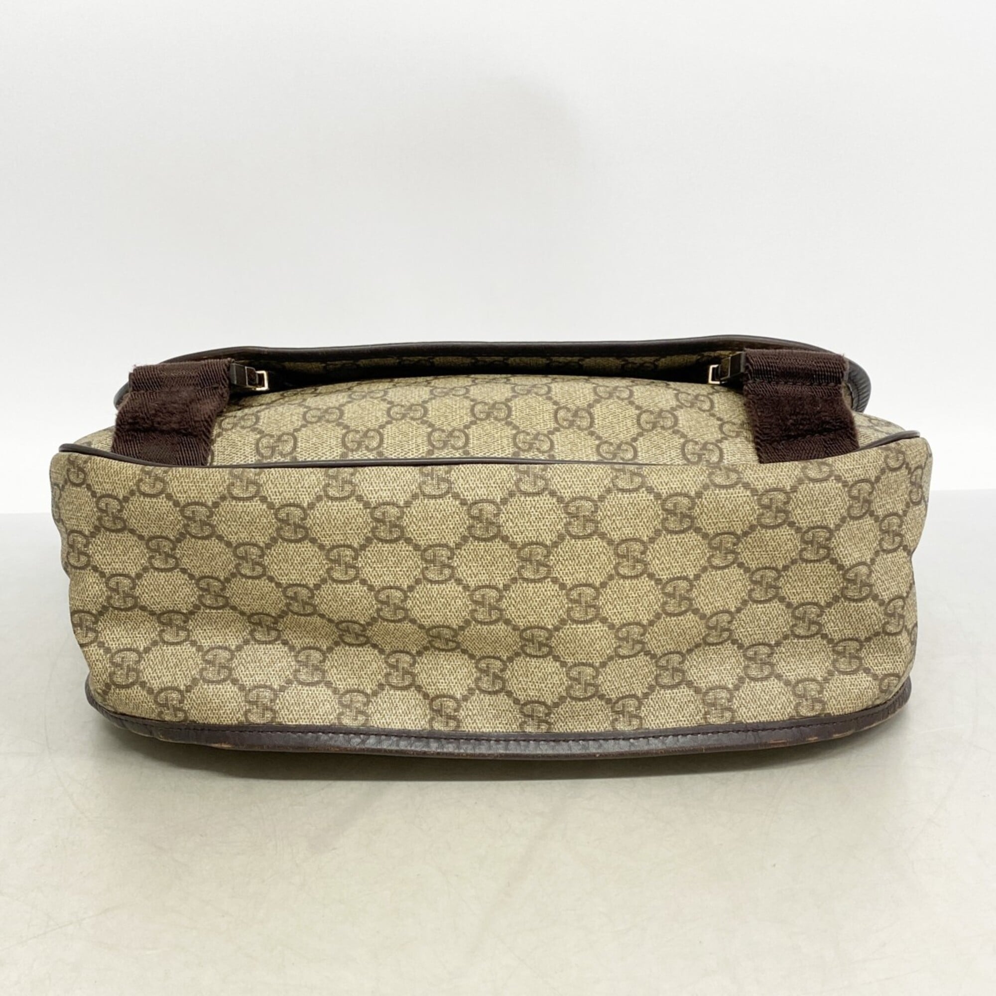Gucci Brown Pvc Shoulder Bag (Pre-Owned)