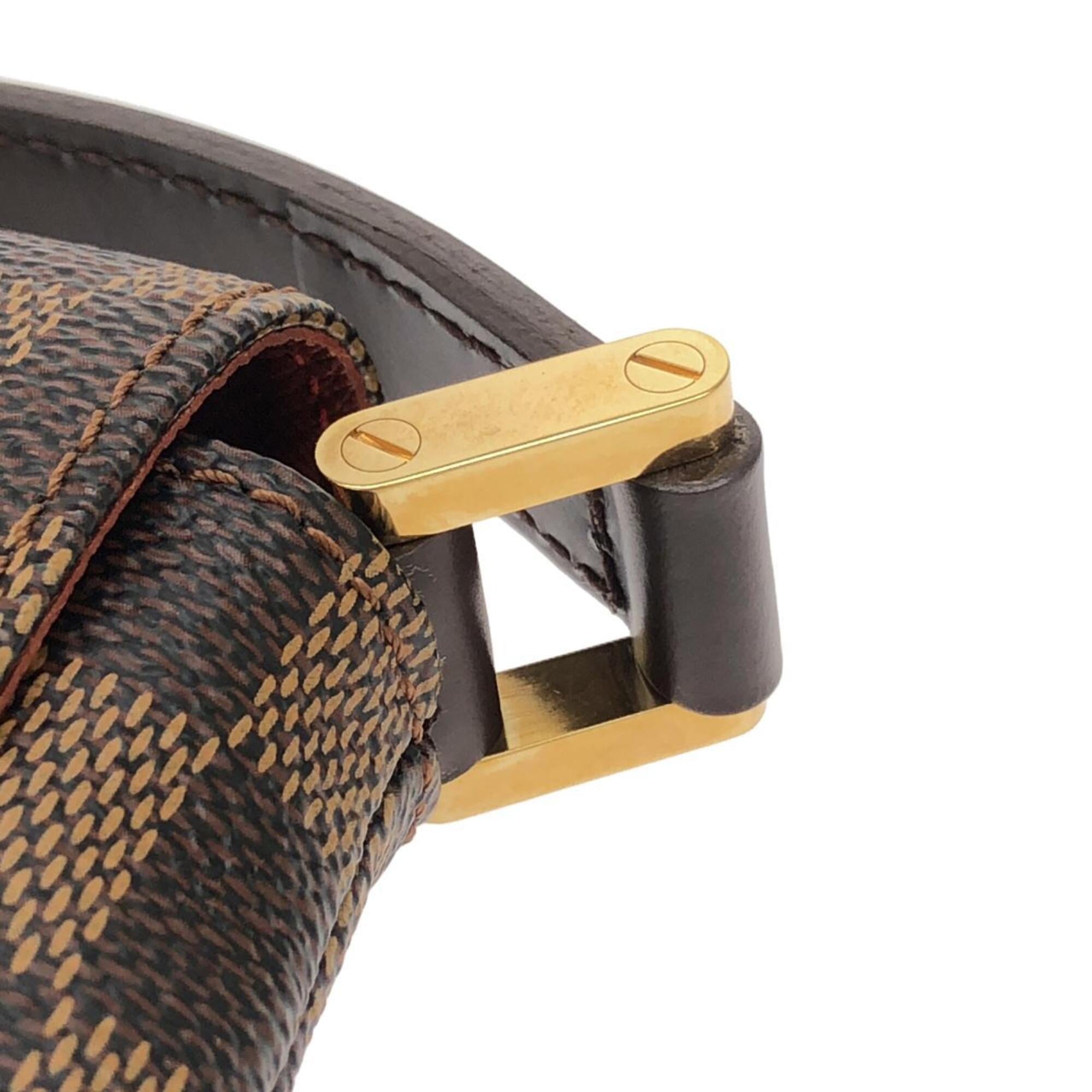 Louis Vuitton Brown Coated Canvas Shoulder Bag (Pre-Owned)
