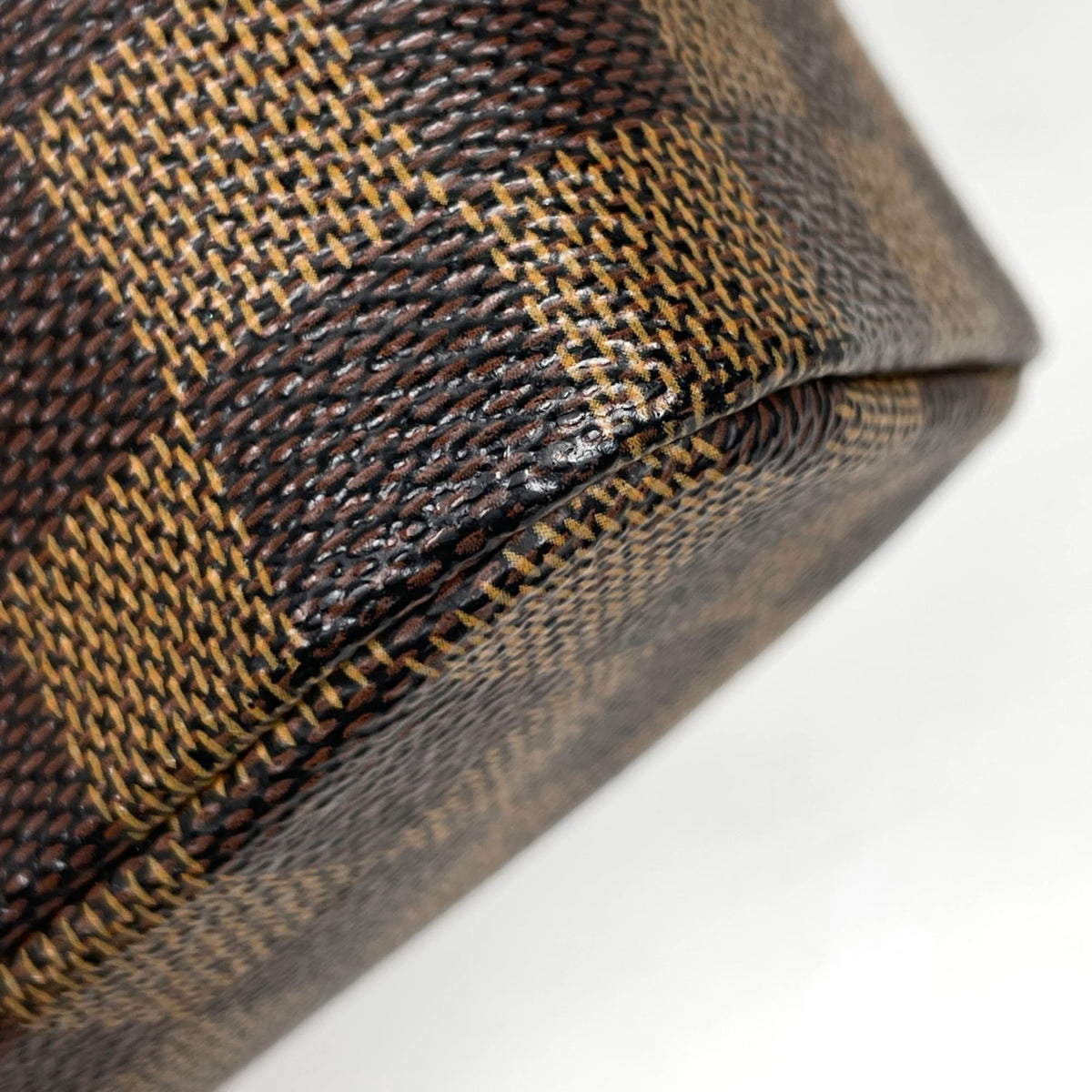 Louis Vuitton Damier Brown Damier Canvas Shoulder Bag (Pre-Owned)
