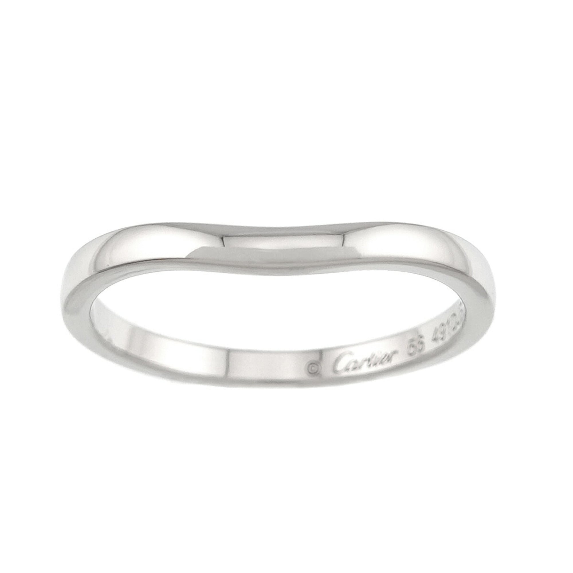 Cartier Platinum 950 Band Ring (Pre-Owned)
