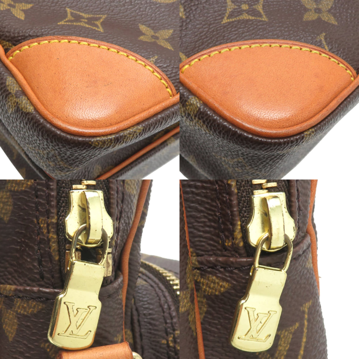 Louis Vuitton Brown Monogram Shoulder Bag (Pre-Owned)