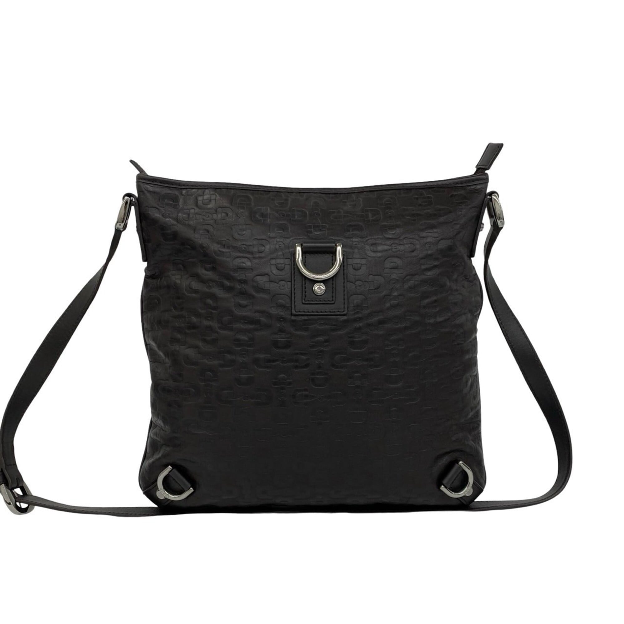 Gucci Brown Leather Crossbody Bag Pochette Shoulder Bag (Pre-Owned)