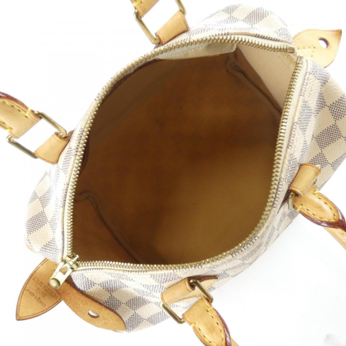 Louis Vuitton Azur Coated Canvas Boston Bag (Pre-Owned)
