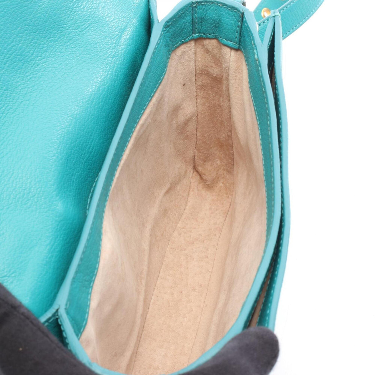 Miu Miu Green Leather Handbag (Pre-Owned)