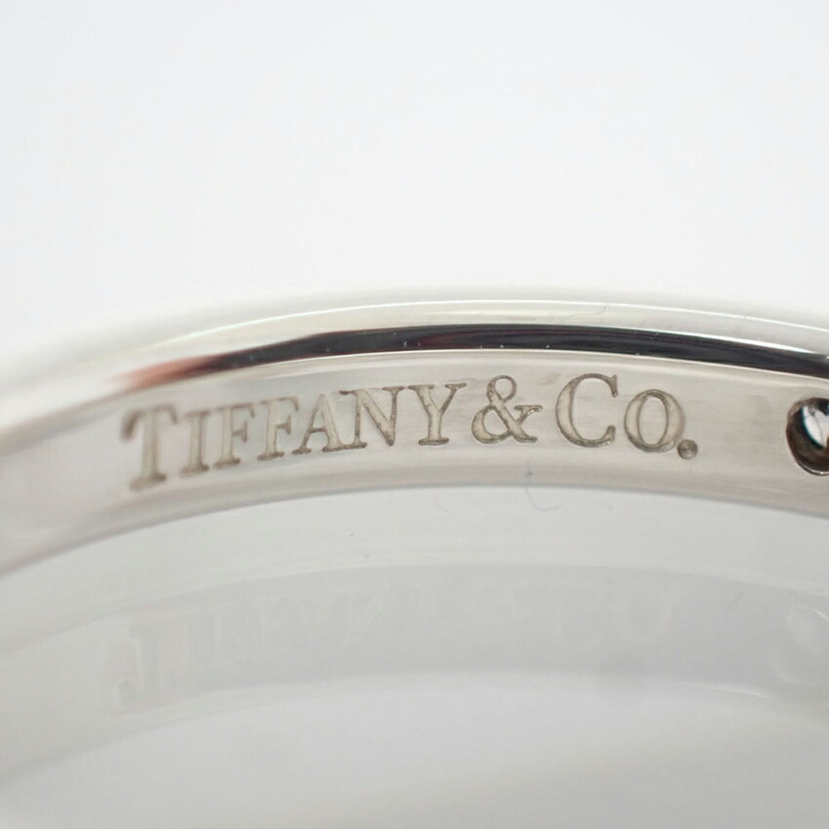 Tiffany Sterling Silver 925 Band Ring (Pre-Owned)