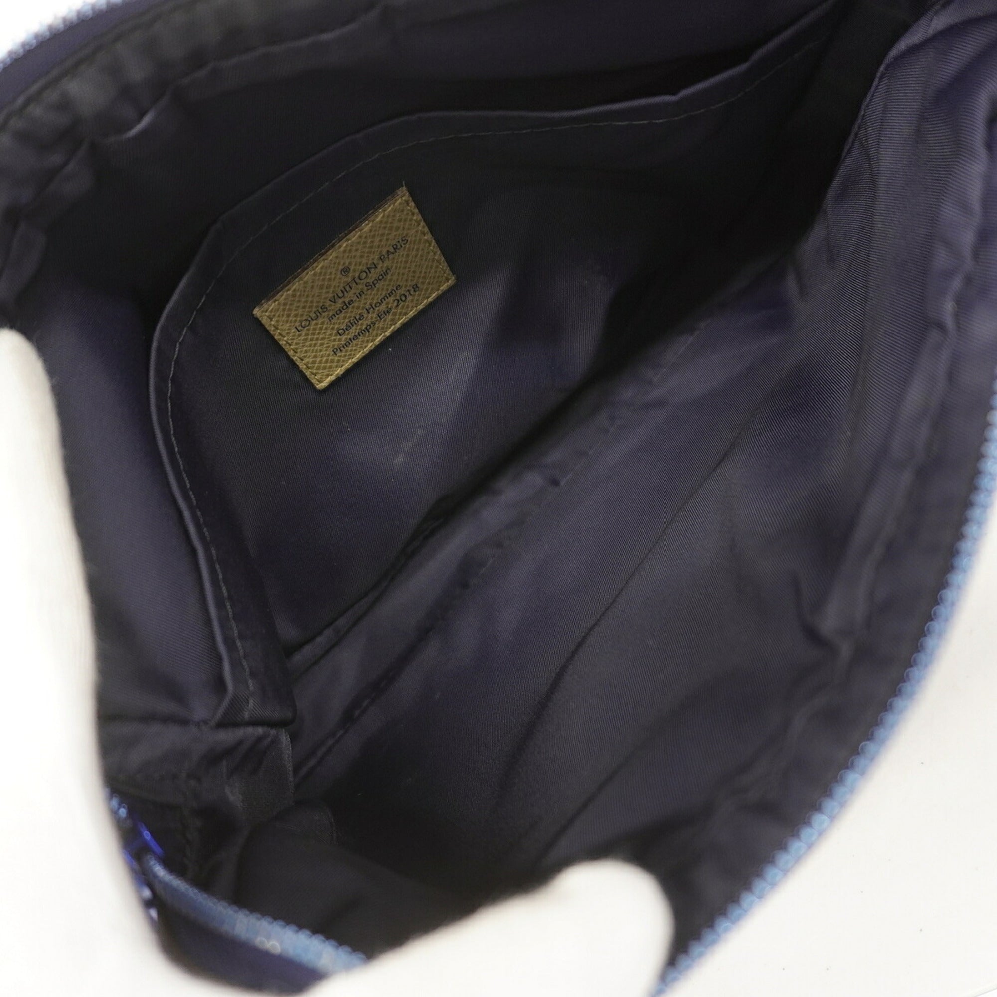 Louis Vuitton Blue Sling Bag (Pre-Owned)
