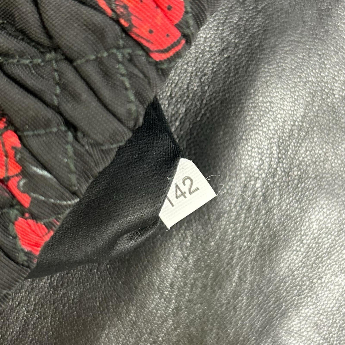 Miu Miu Black Leather Nylon Shoulder Bag Tote Bag (Pre-Owned)
