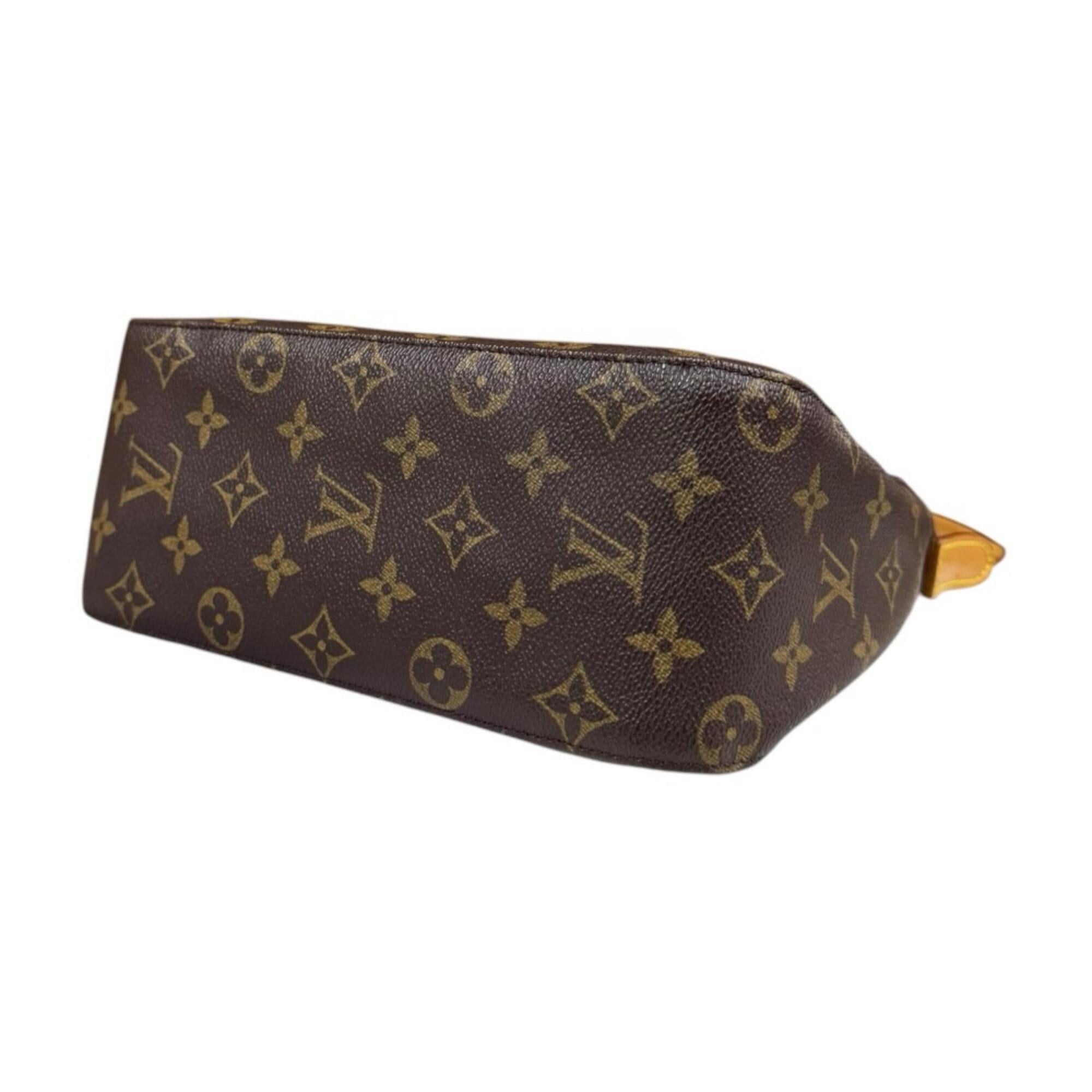 Louis Vuitton Brown Monogram Canvas Shoulder Bag (Pre-Owned)