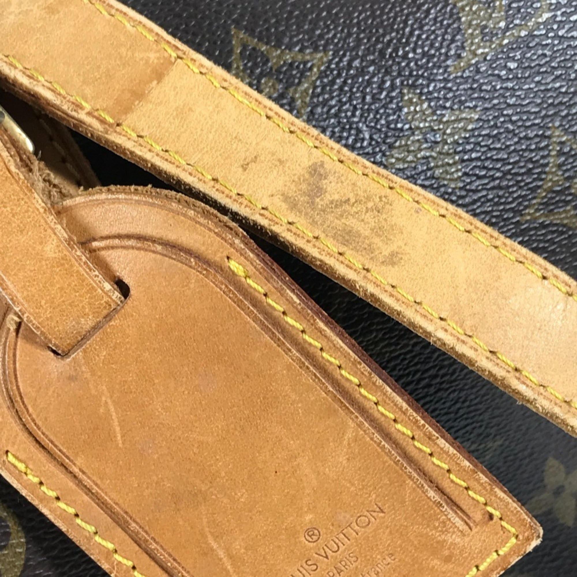 Louis Vuitton Brown Monogram Canvas Boston Bag Handbag (Pre-Owned)