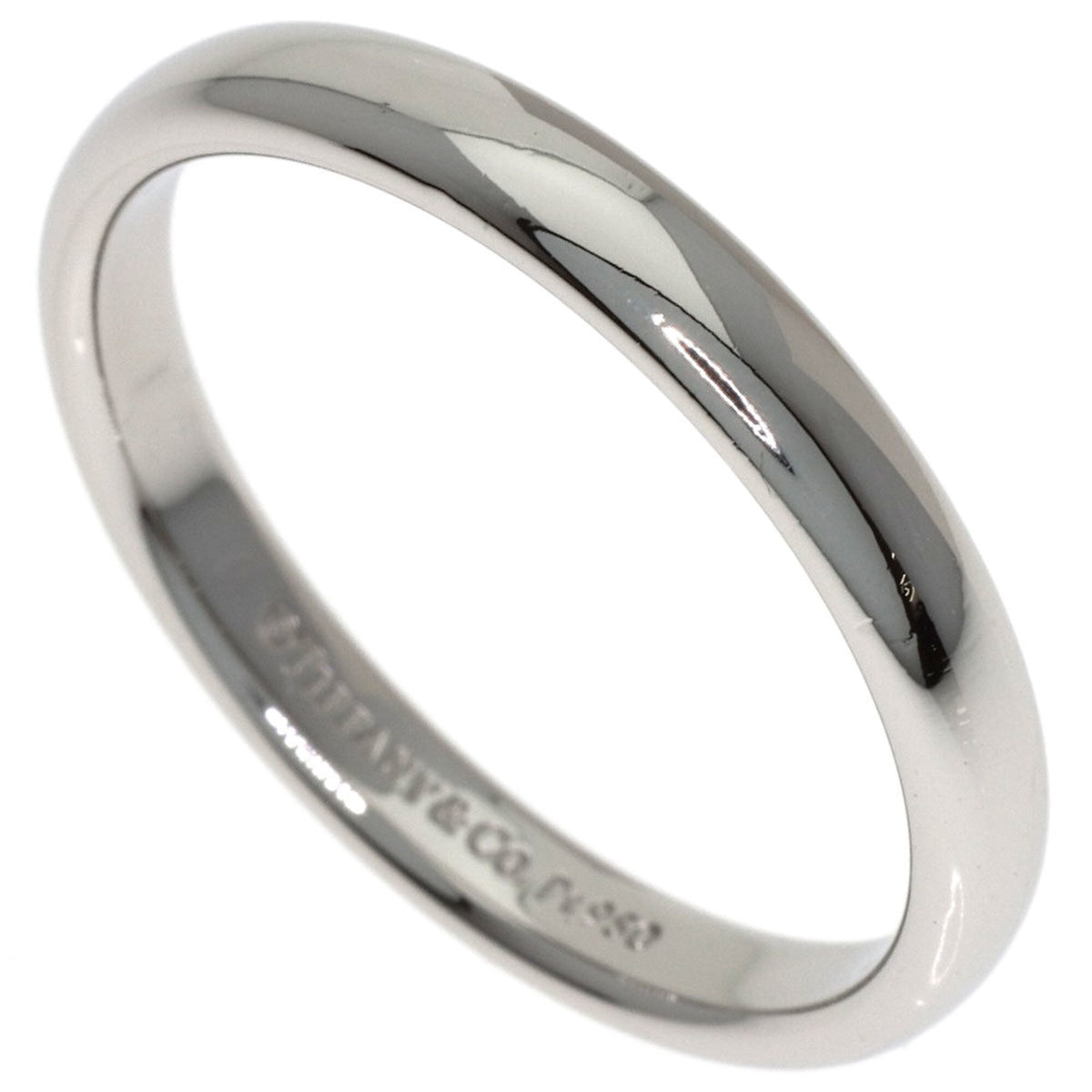 Tiffany Platinum 950 Band Ring (Pre-Owned)