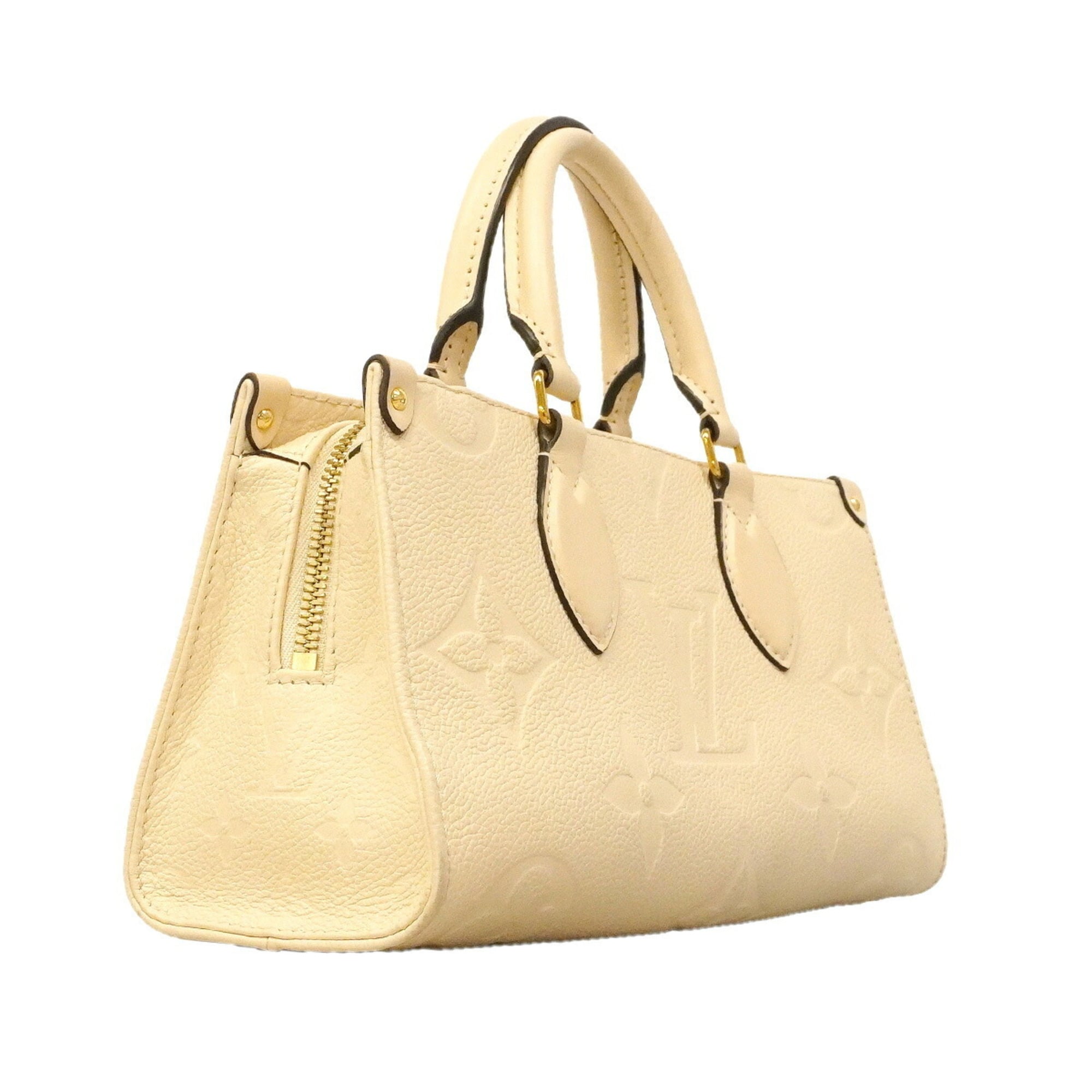Louis Vuitton Cream Handbag (Pre-Owned)