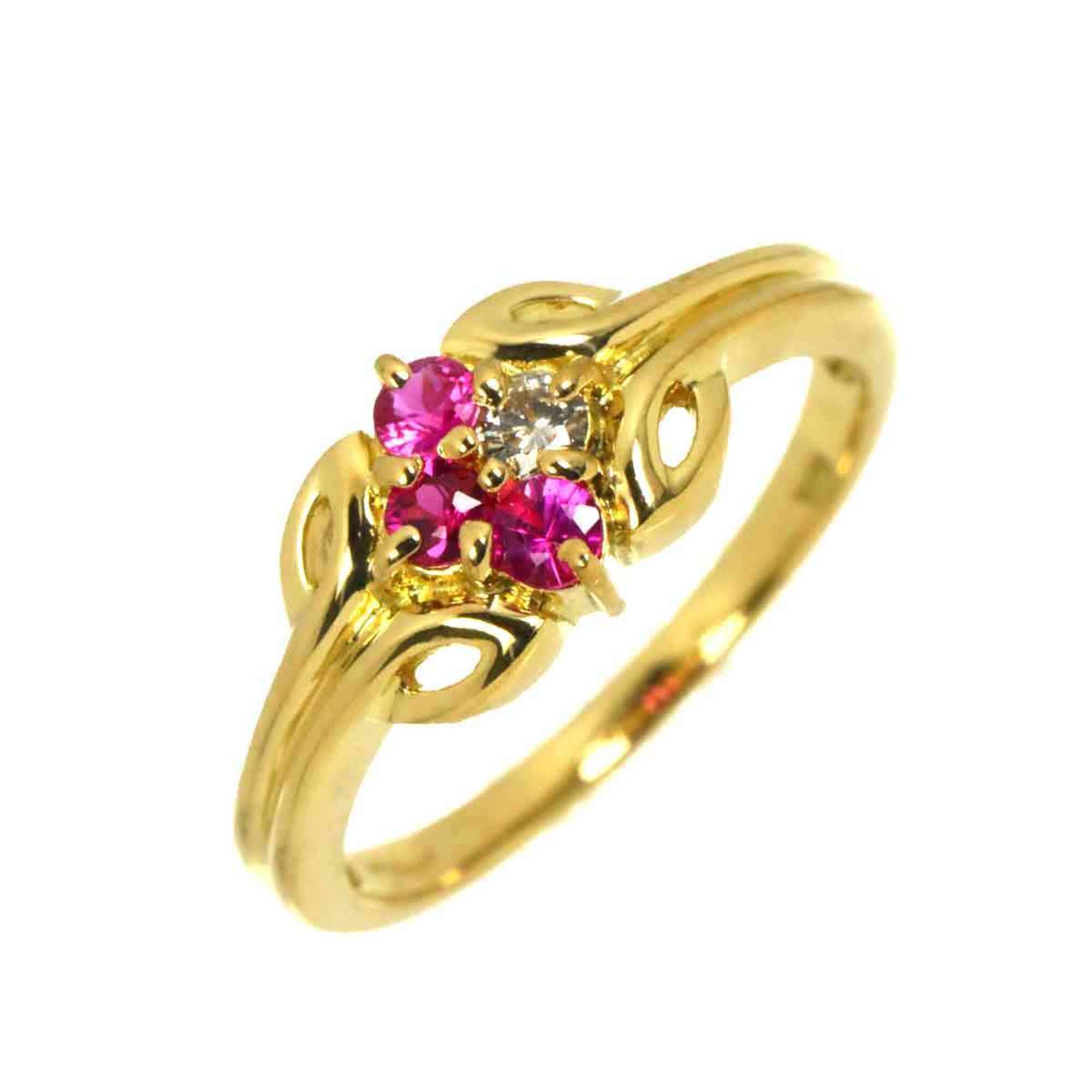 Christian Dior Yellow Gold (18K) Band Ring (Pre-Owned)