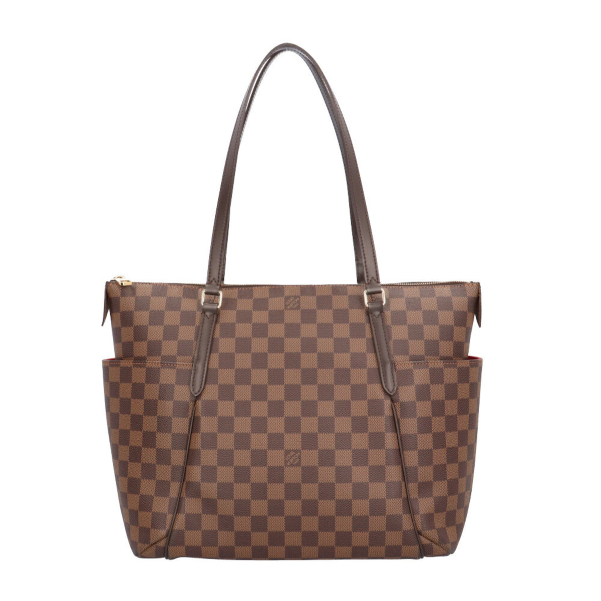 Louis Vuitton Damier Brown Damier Canvas Tote Bag (Pre-Owned)