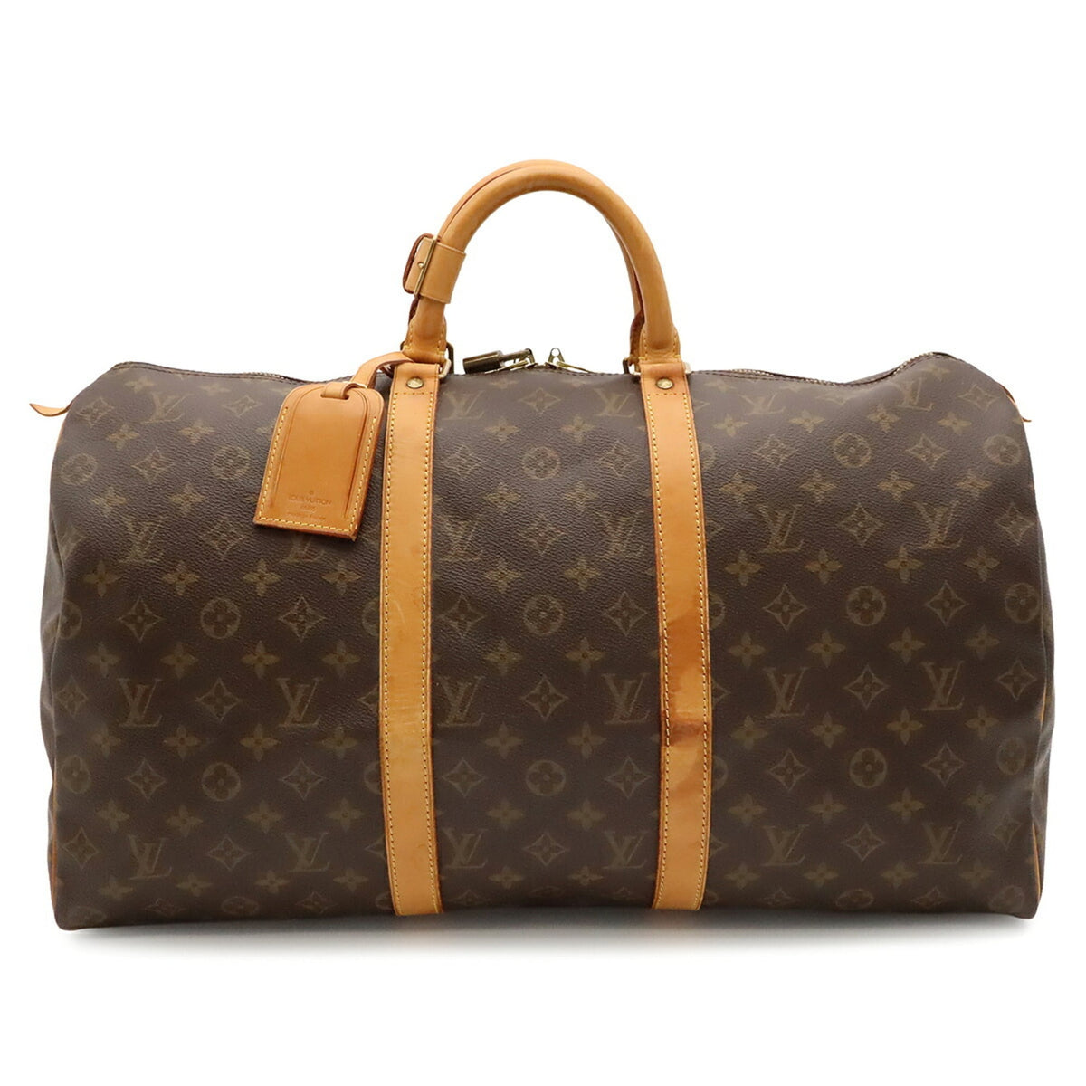 Louis Vuitton Brown Monogram Monogram Boston Bag Handbag (Pre-Owned)