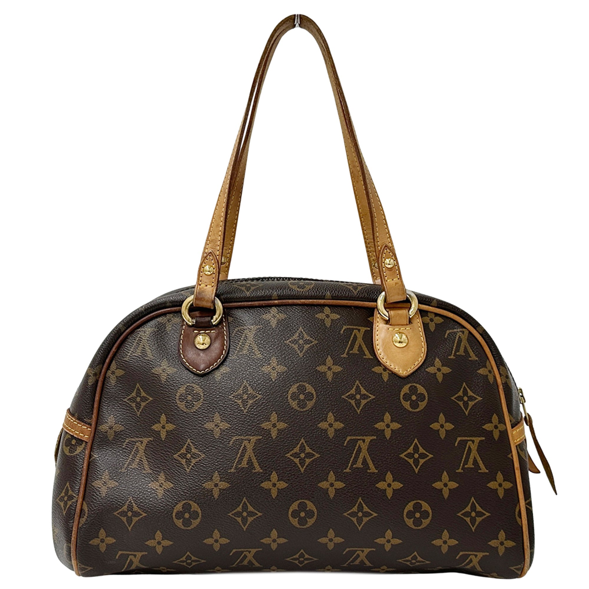 Louis Vuitton Brown Monogram Monogram Canvas Handbag Shoulder Bag (Pre-Owned)