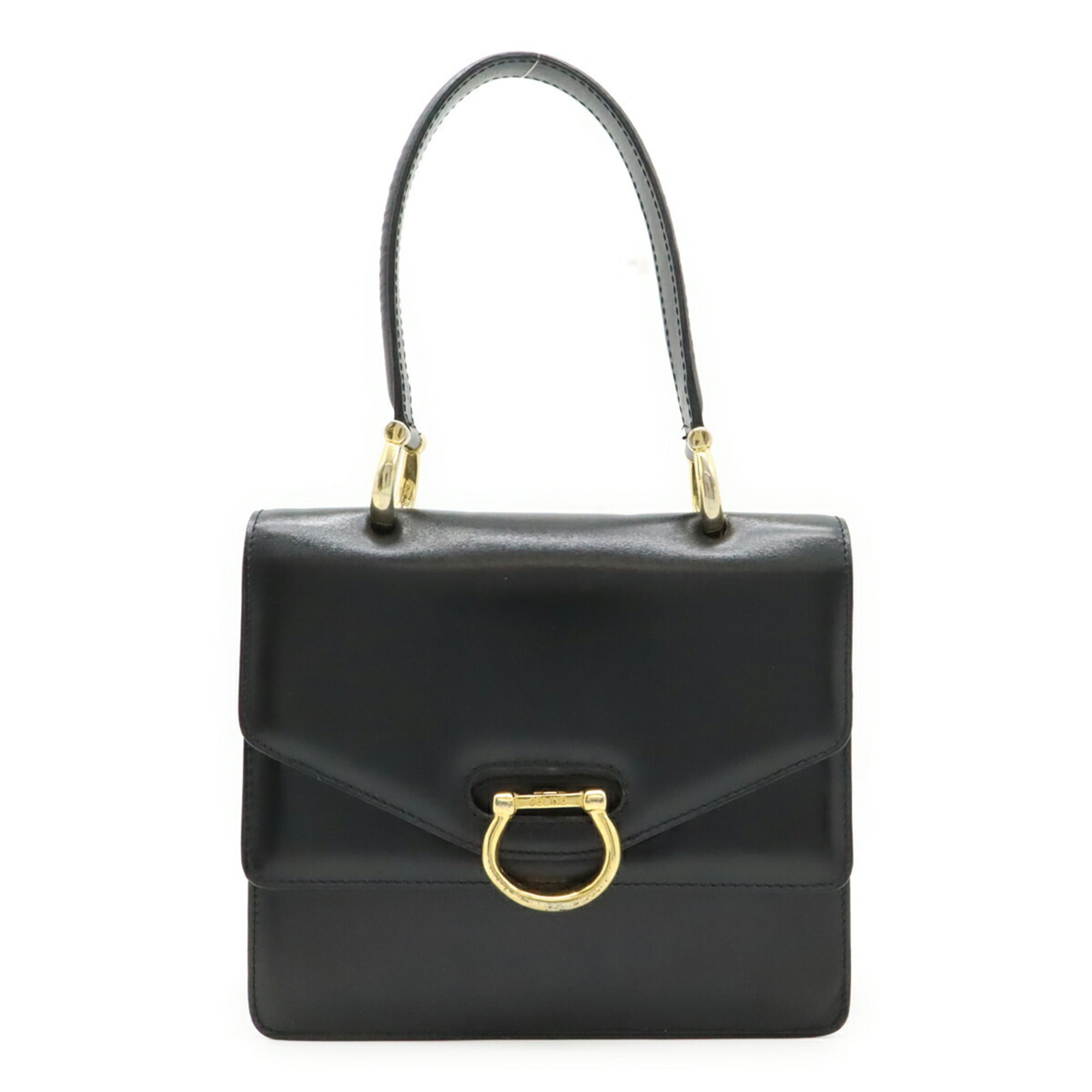Celine Black Leather Handbag (Pre-Owned)
