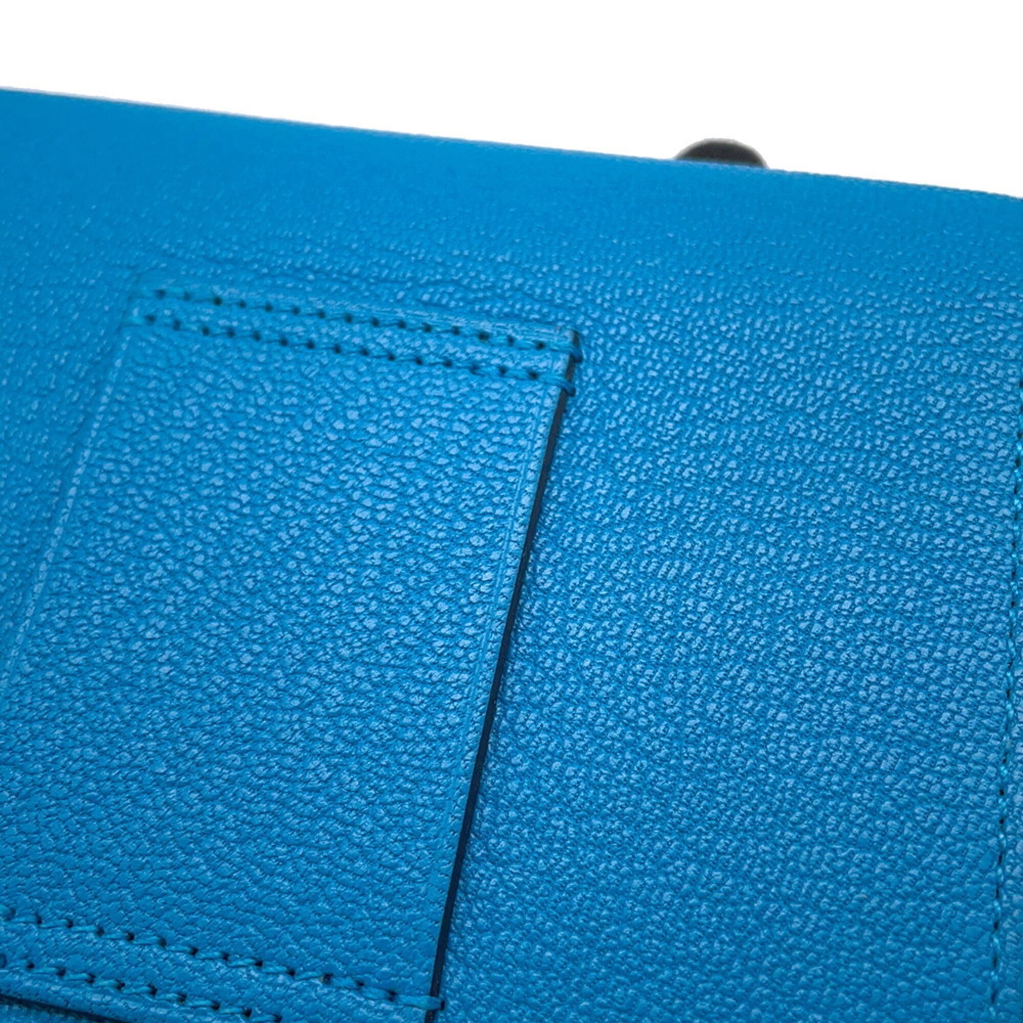 Hermes Chevre Myzore Leather Coin Purse/Coin Case (Pre-Owned)