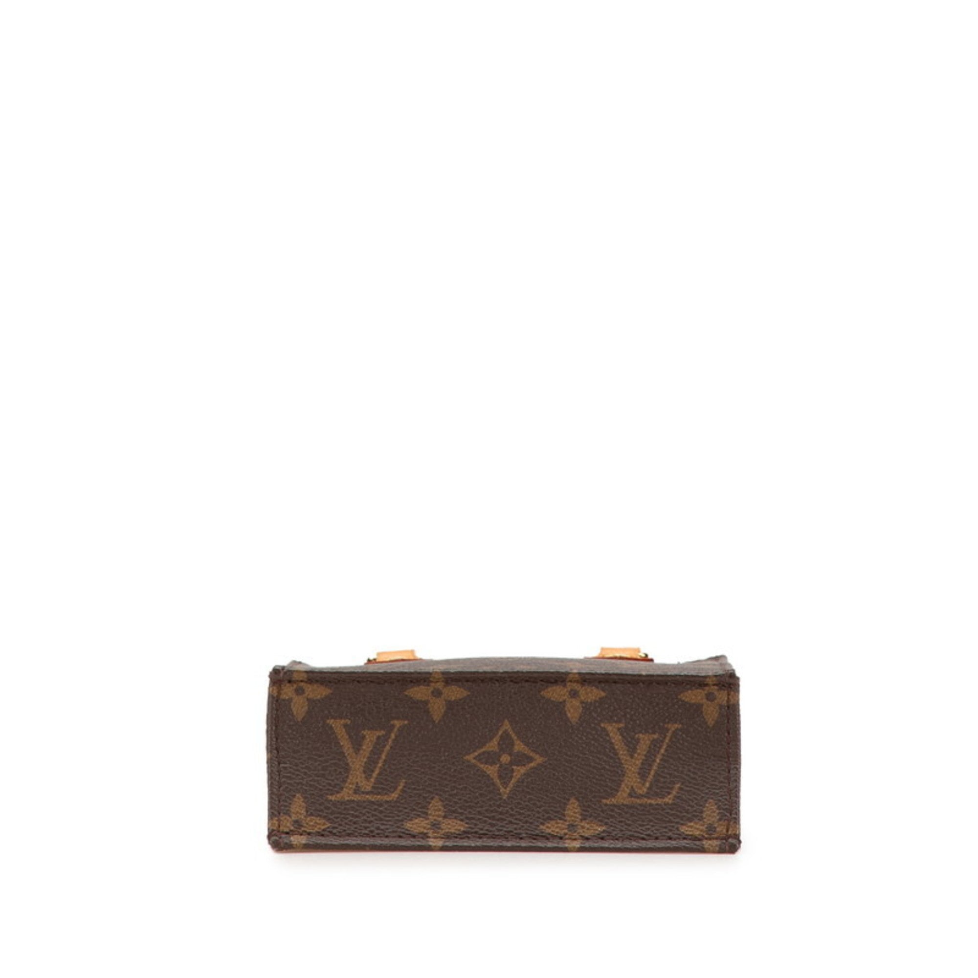 Louis Vuitton Brown Pvc Leather Handbag Shoulder Bag (Pre-Owned)