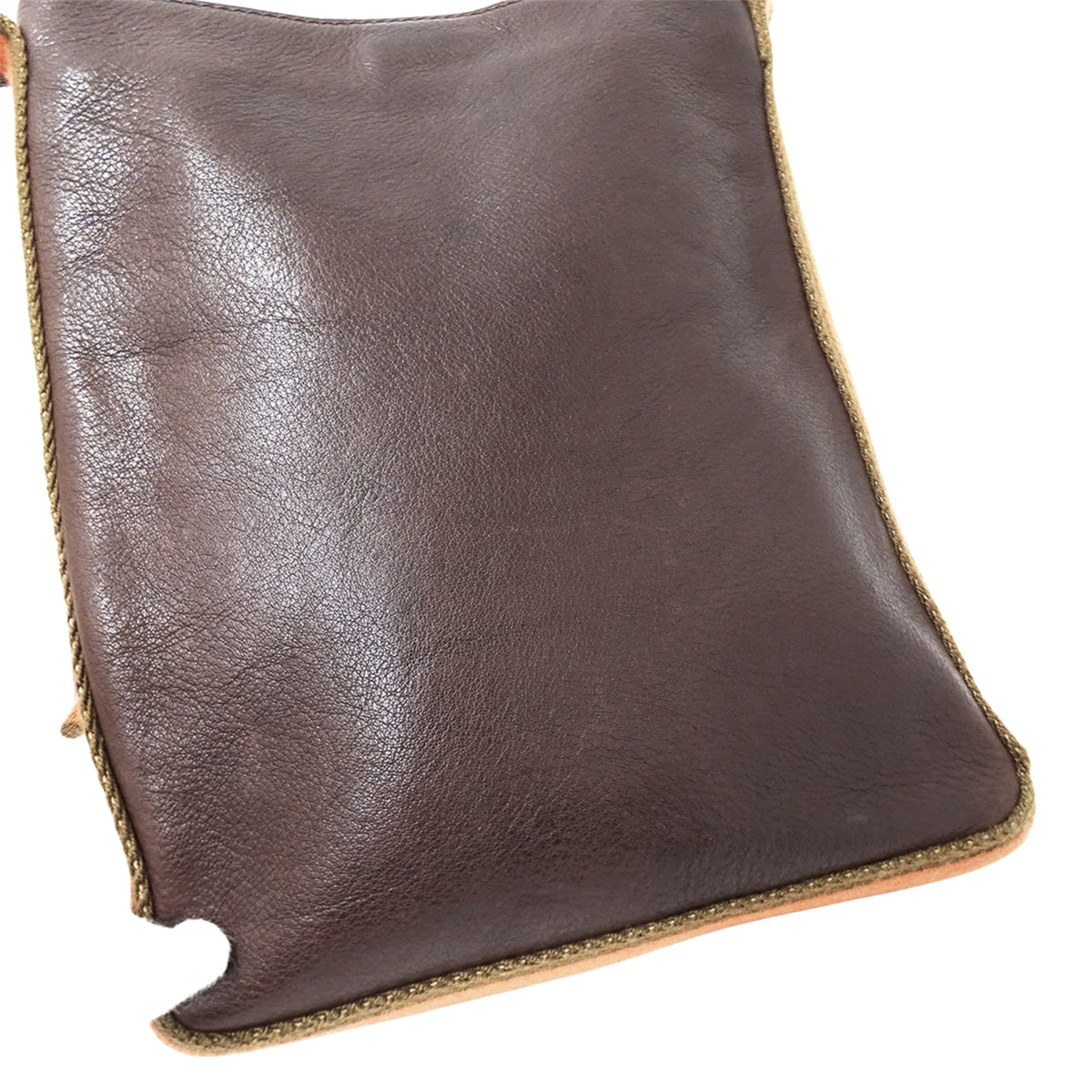 Loewe Brown Leather Handbag Shoulder Bag (Pre-Owned)