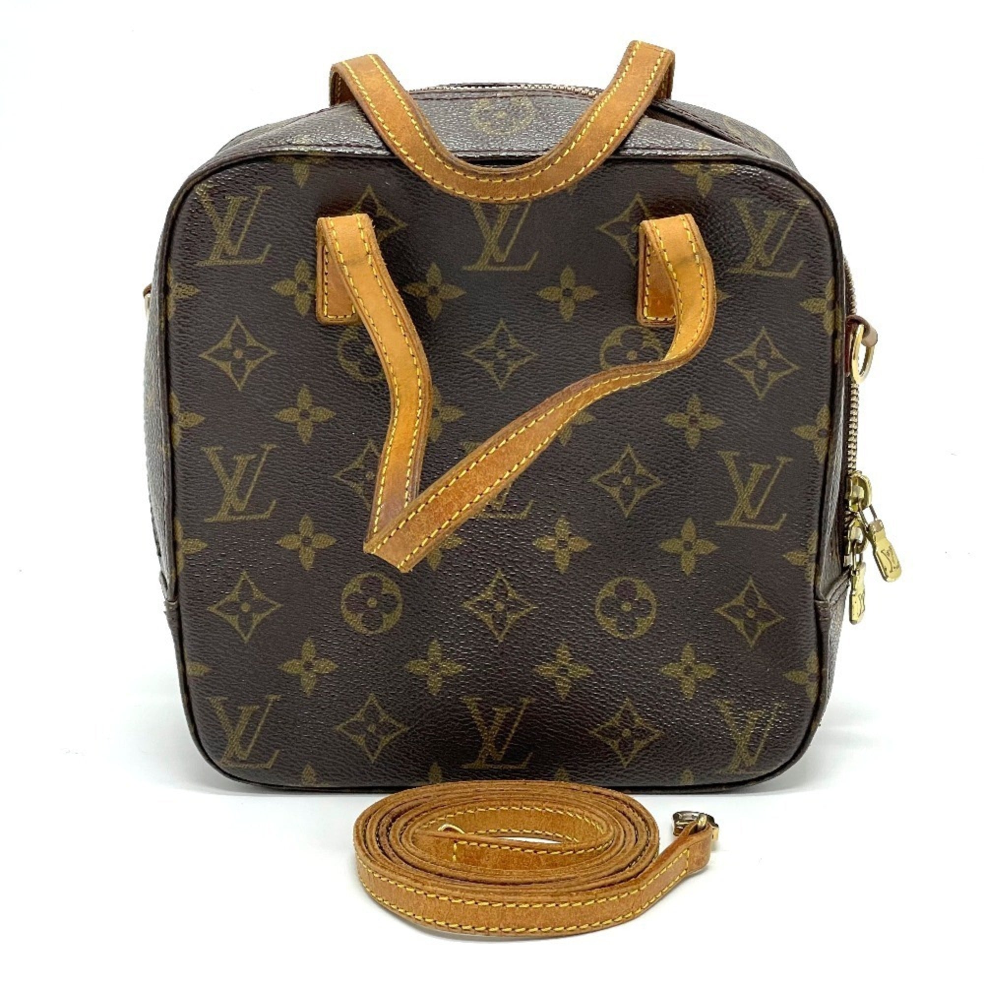 Louis Vuitton Brown Monogram Shoulder Bag (Pre-Owned)