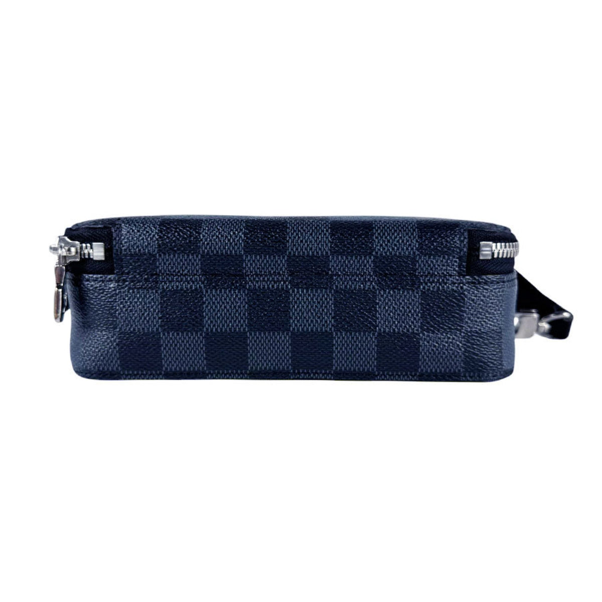Louis Vuitton Black Blue Damier Graphite Damier Graphite Shoulder Bag (Pre-Owned)