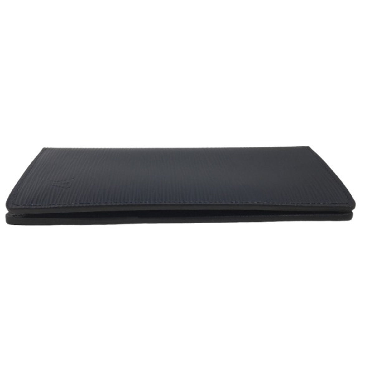 Louis Vuitton Navy Blue Epi Leather Long Wallet (Bi-Fold) (Pre-Owned)
