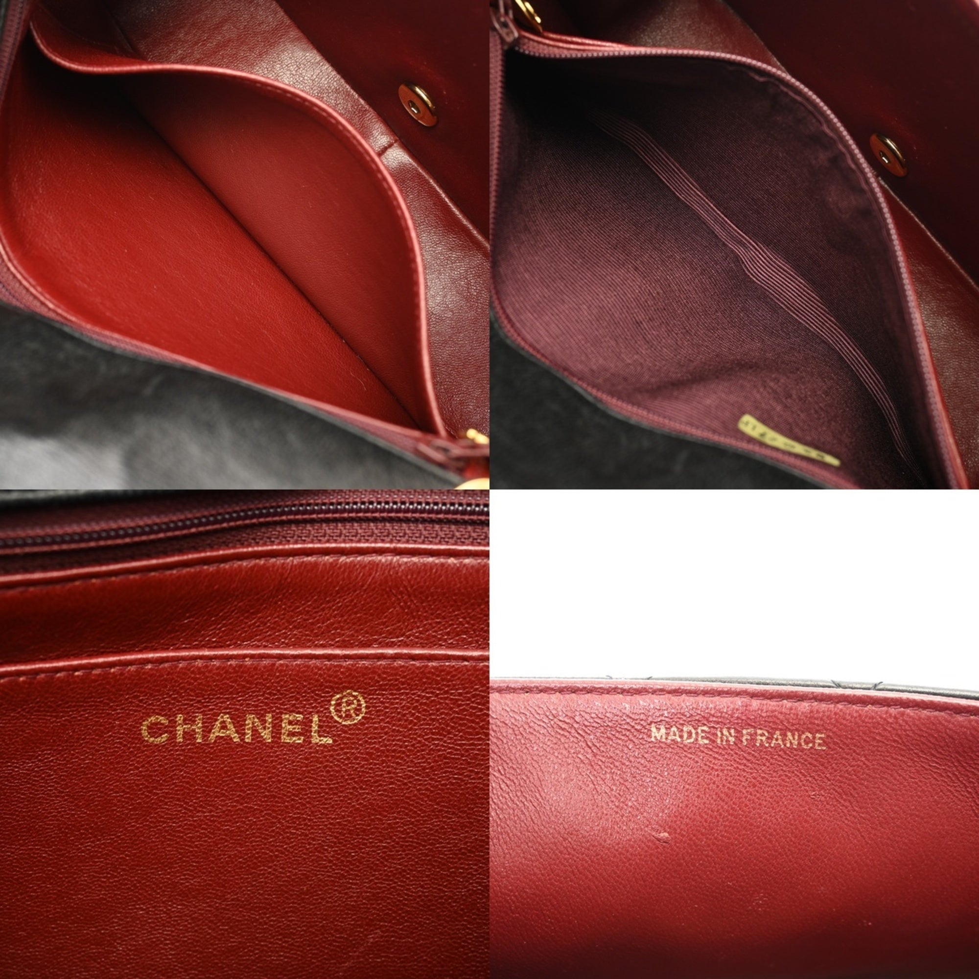 Chanel Black Leather Shoulder Bag (Pre-Owned)