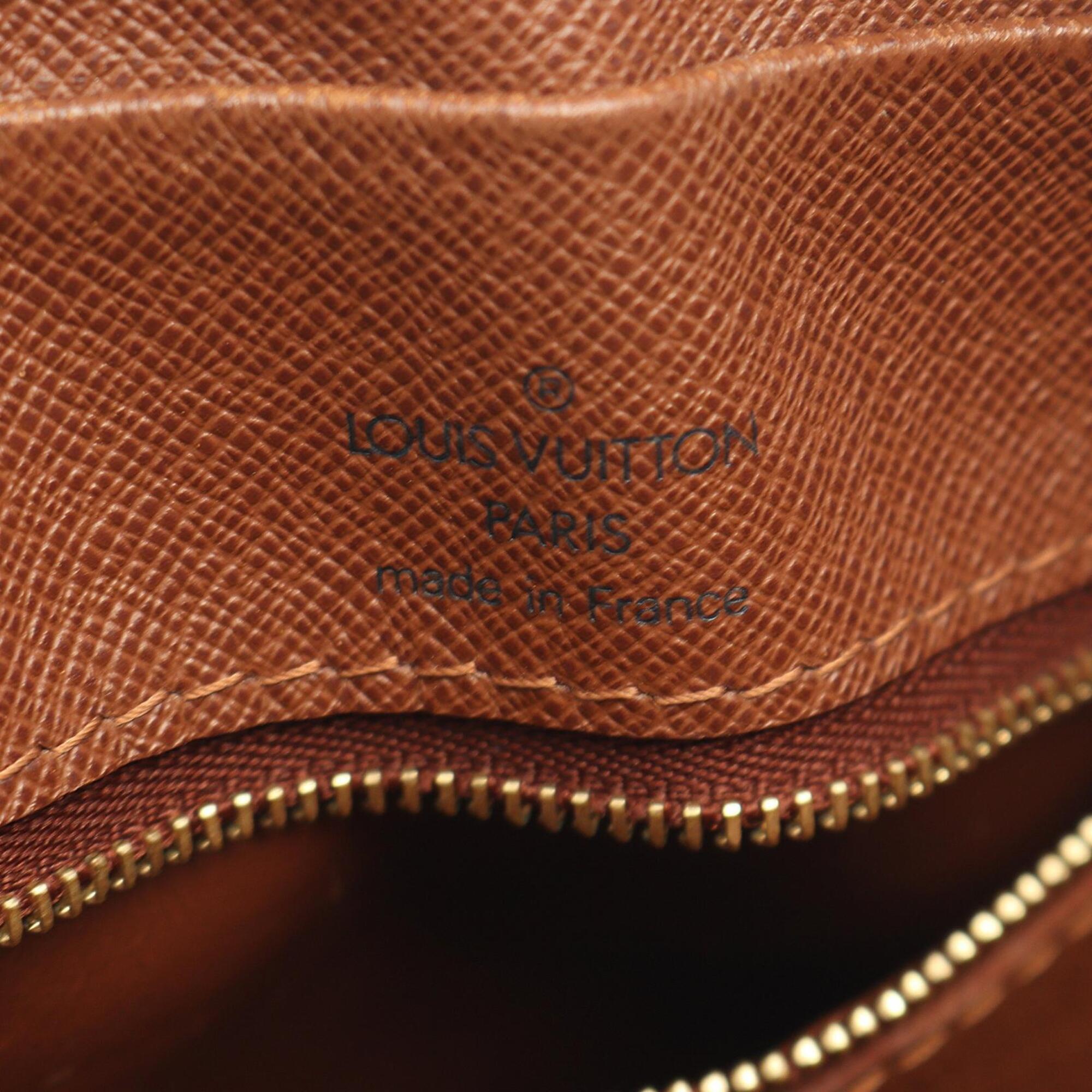 Louis Vuitton Brown Monogram Monogram Leather Handbag Shoulder Bag (Pre-Owned)