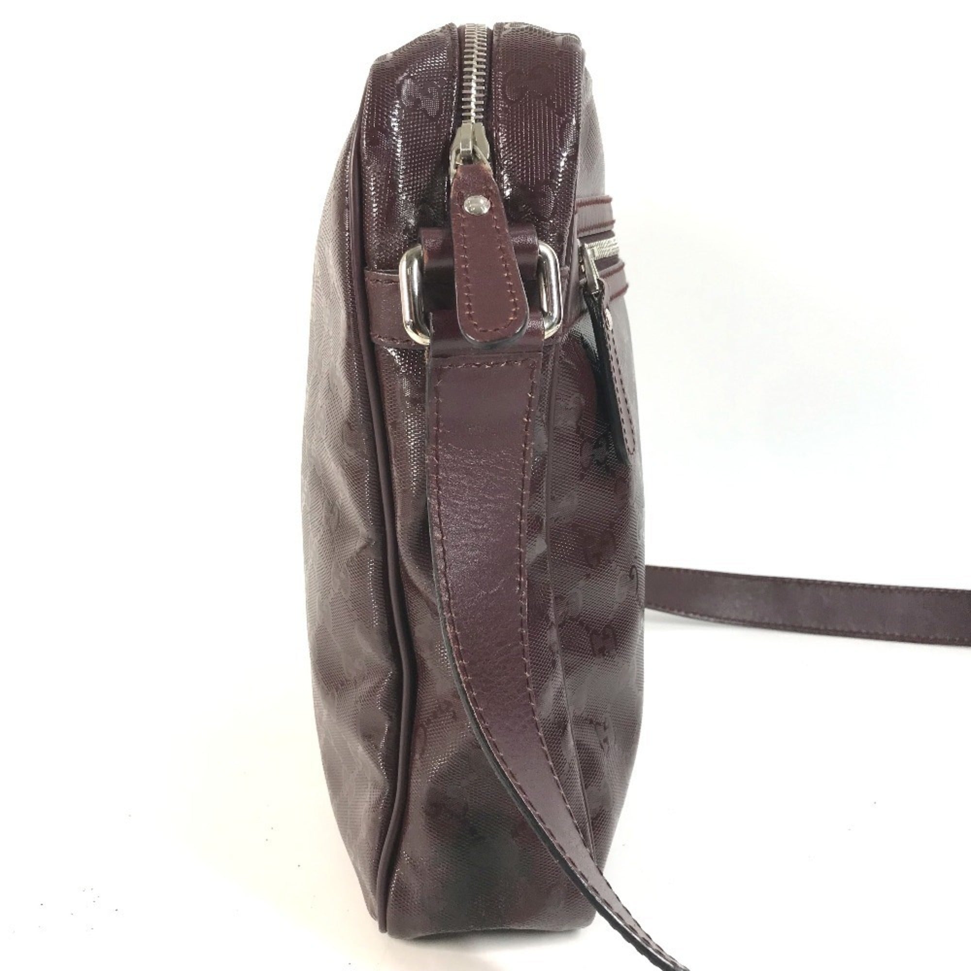 Gucci Gg Imprimé Purple Gg Imprimé Pochette Shoulder Bag (Pre-Owned)