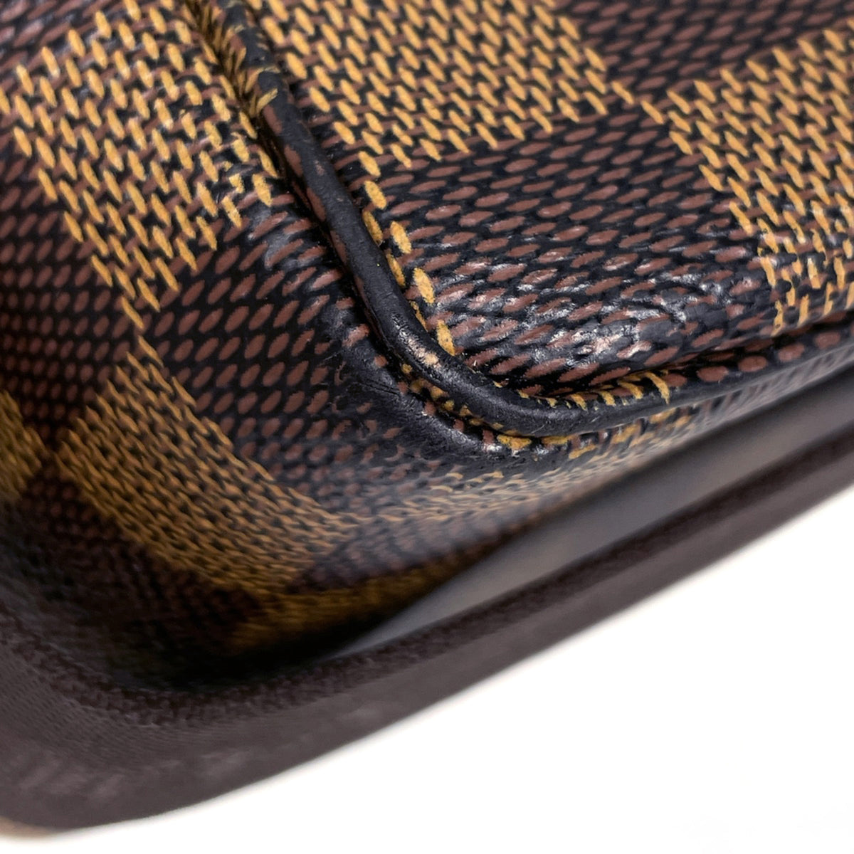 Louis Vuitton Brown Damier Canvas Shoulder Bag (Pre-Owned)