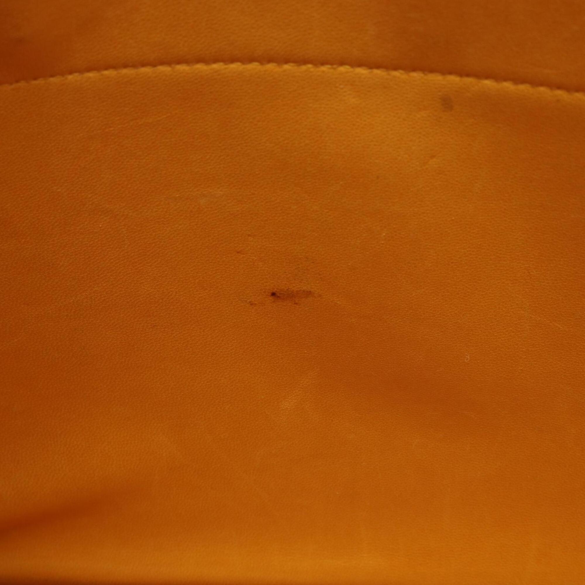 Hermes Yellow Courchevel Leather Handbag (Pre-Owned)