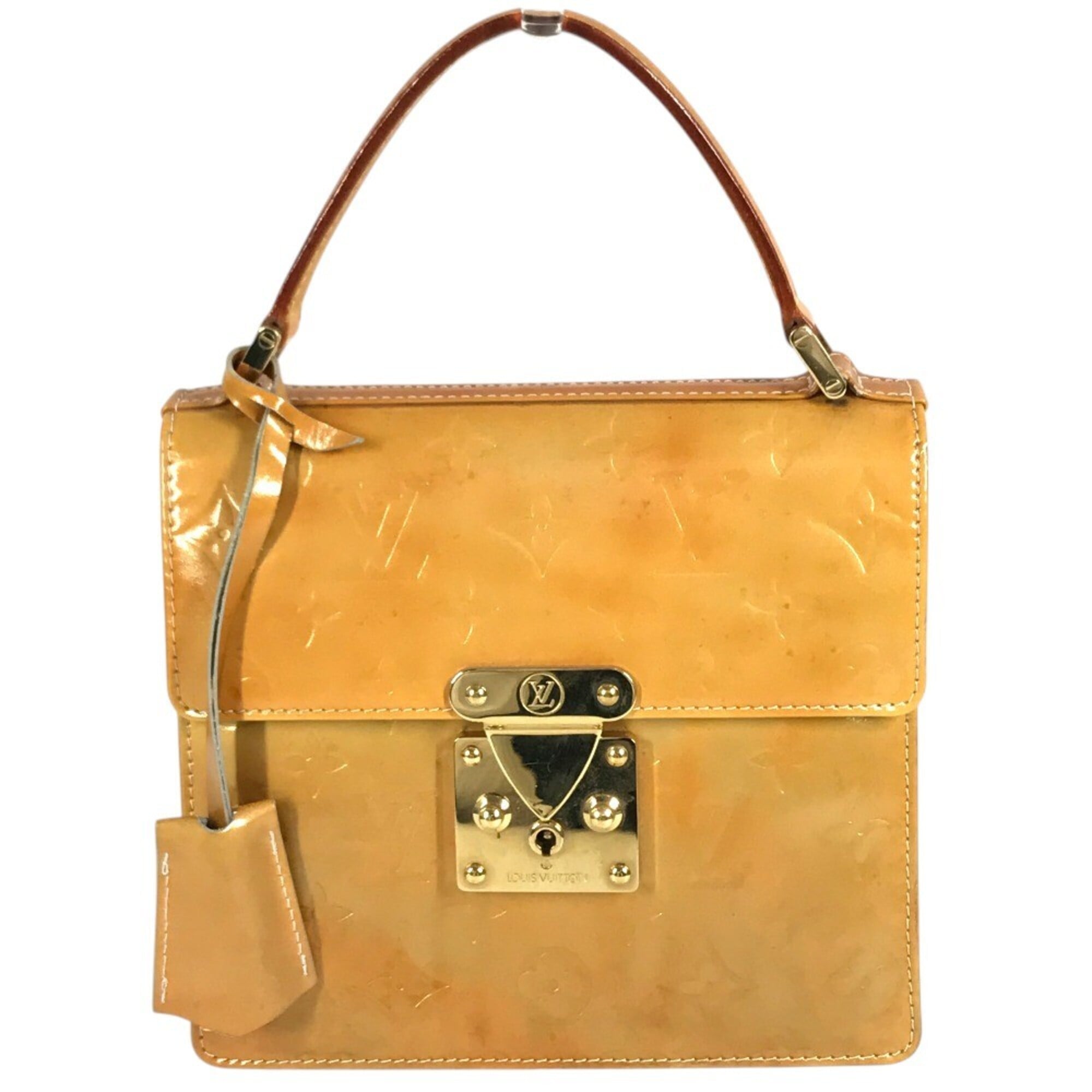 Louis Vuitton Monogram Vernis Gris Monogram Vernis Handbag (Pre-Owned)