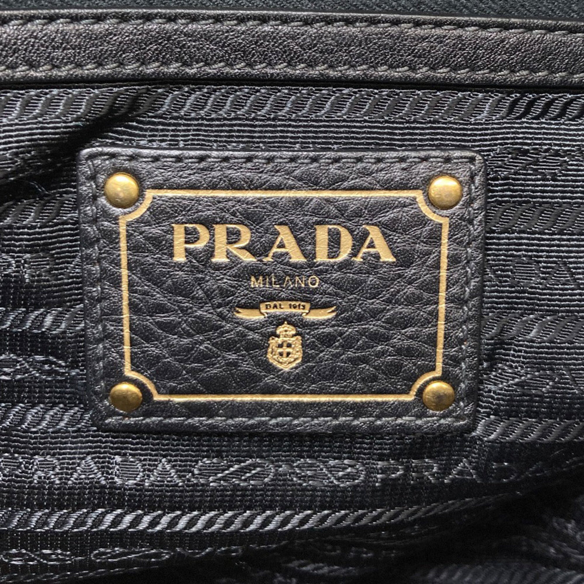 Prada Black Nylon Tote Bag (Pre-Owned)