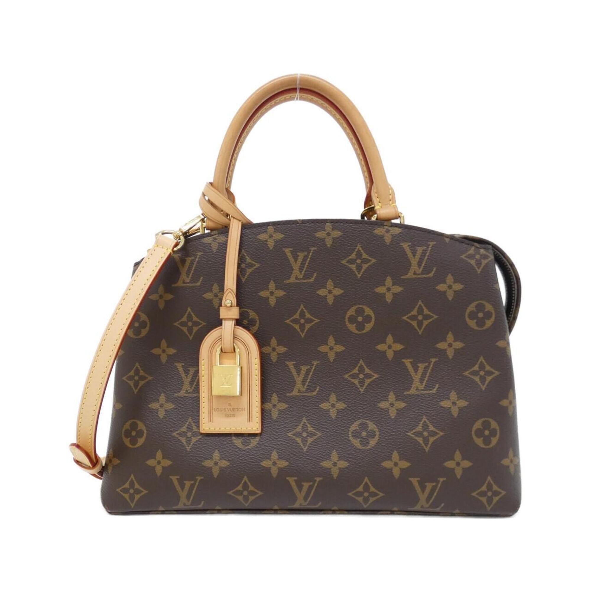 Louis Vuitton Brown Coated Canvas Handbag (Pre-Owned)