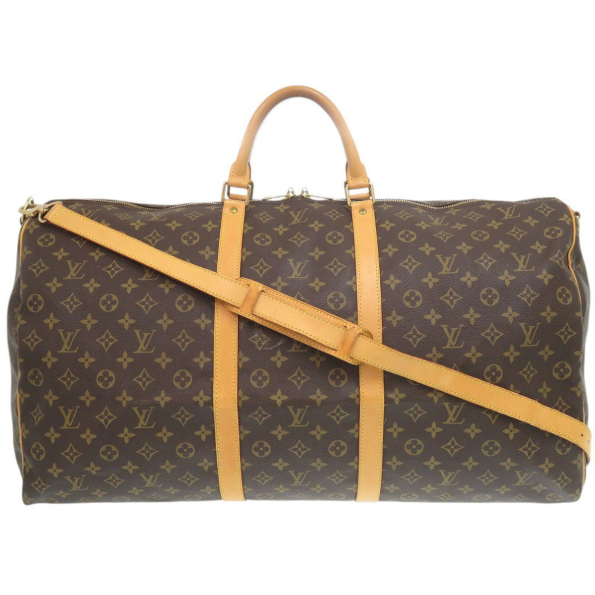 Louis Vuitton Brown Monogram Monogram Boston Bag (Pre-Owned)