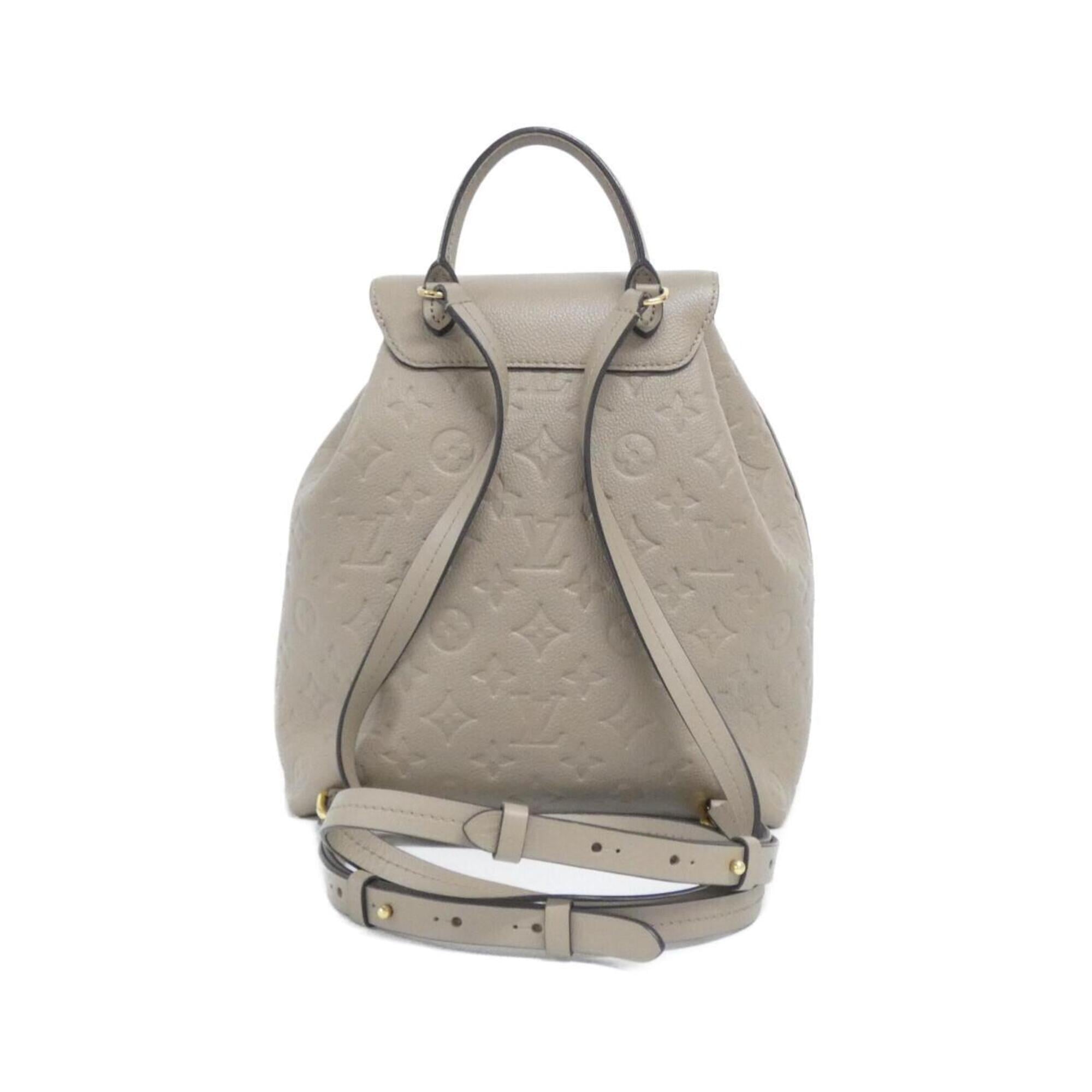 Louis Vuitton Tourterelle Leather Backpack (Pre-Owned)