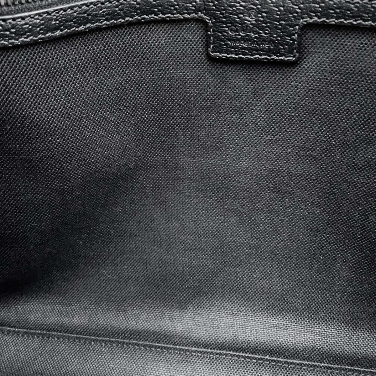 Gucci Black Canvas Handbag Messenger Bag Shoulder Bag (Pre-Owned)