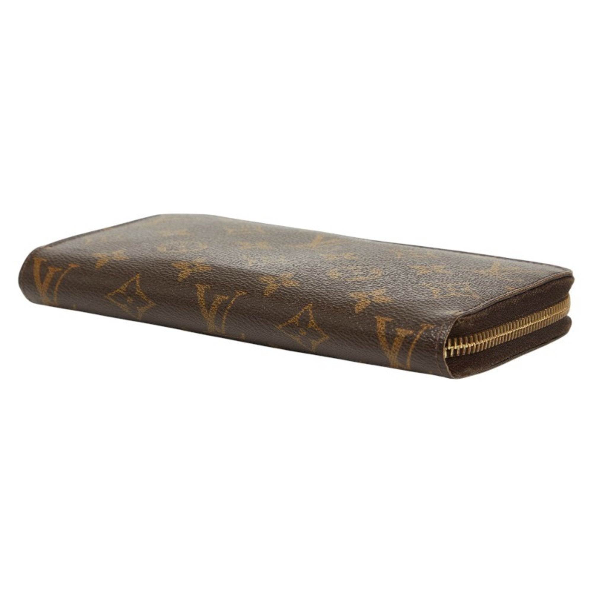 Louis Vuitton Brown Pvc Long Wallet (Bi-Fold) (Pre-Owned)