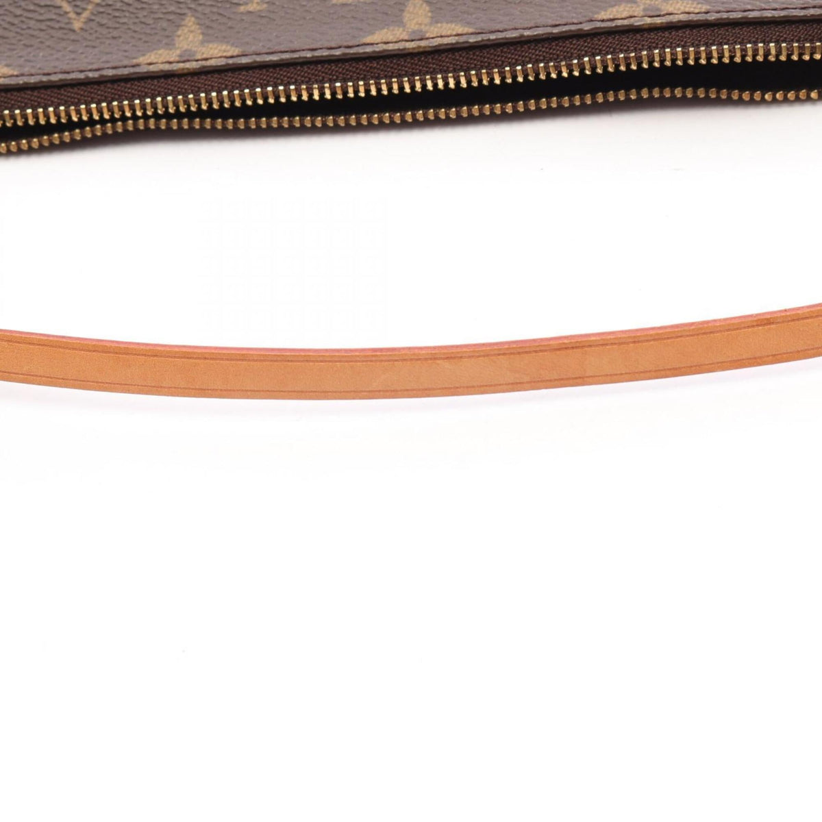 Louis Vuitton Brown Coated Canvas Leather Handbag (Pre-Owned)