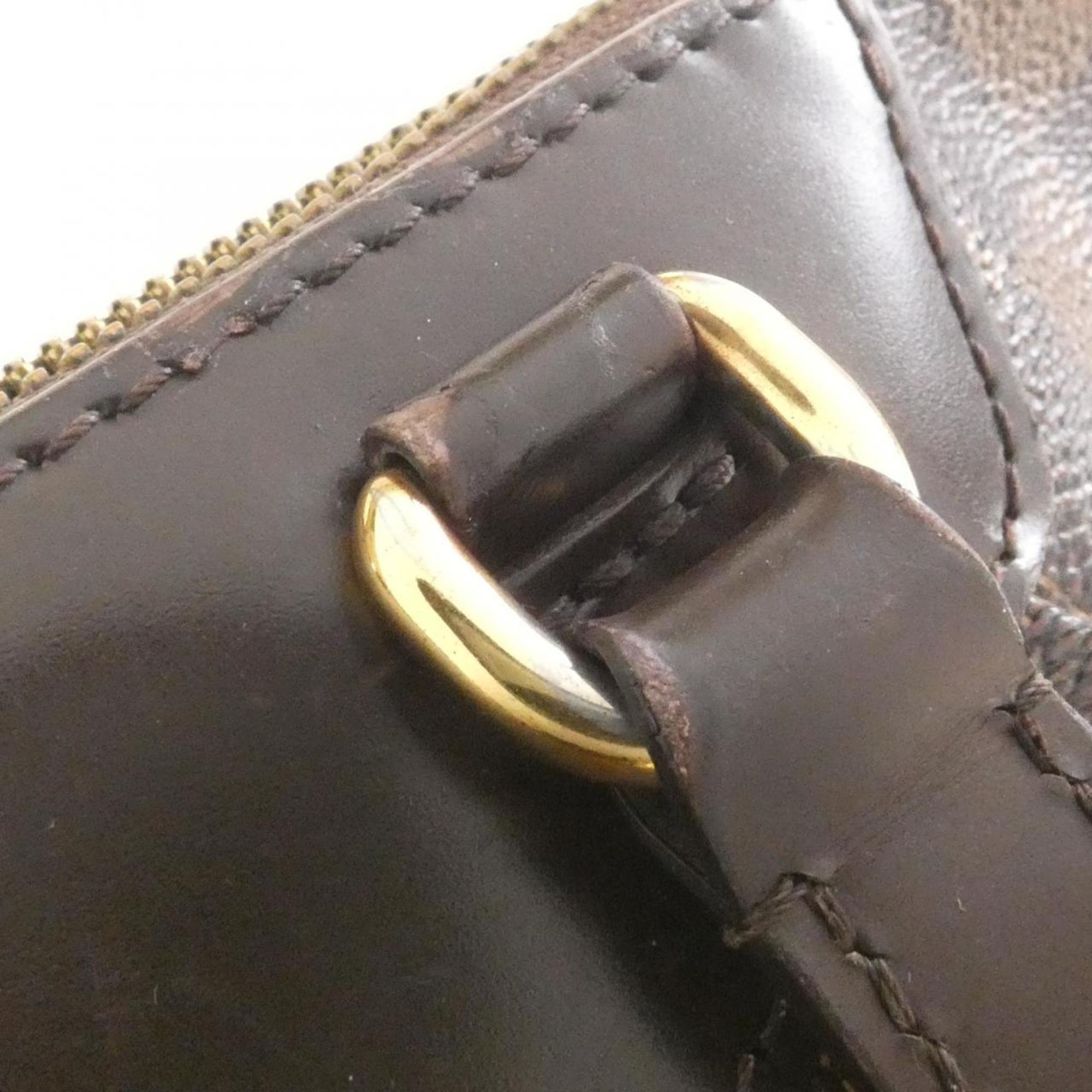 Louis Vuitton Brown Coated Canvas Handbag (Pre-Owned)