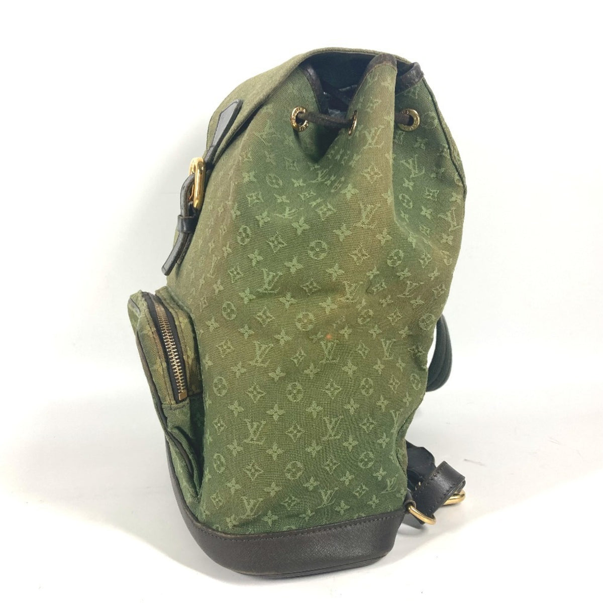 Louis Vuitton Brown Khaki Monogram Mini Backpack (Pre-Owned)