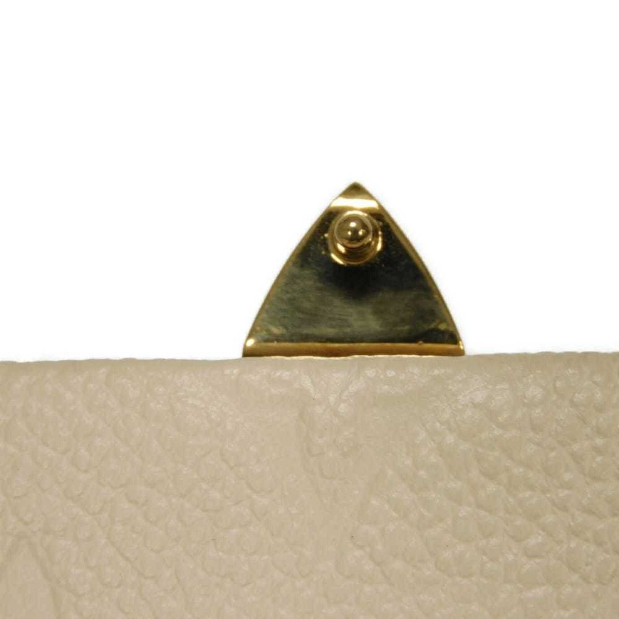 Louis Vuitton Monogram White Monogram Empreinte Leather Wallet (Tri-Fold) (Pre-Owned)