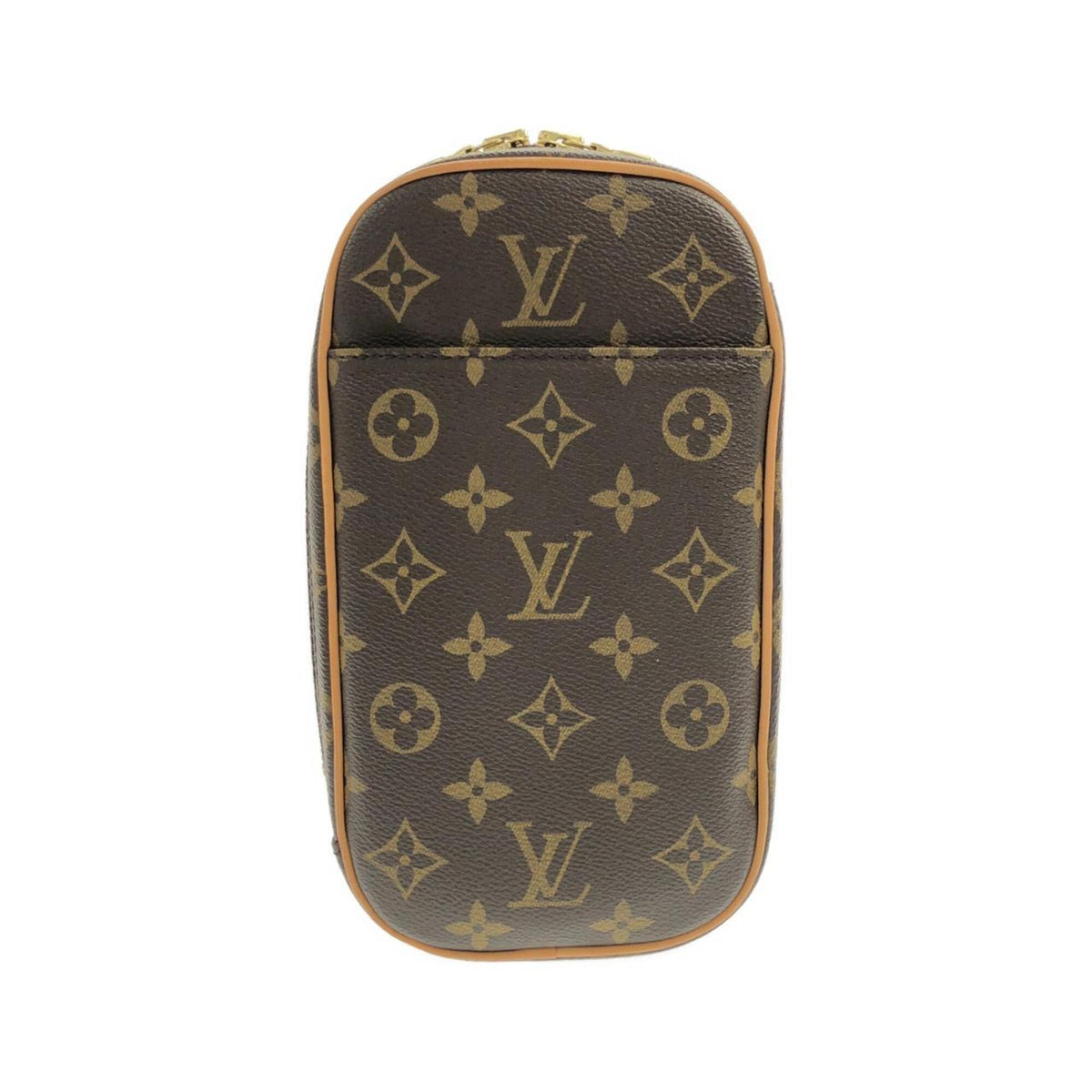 Louis Vuitton Marron Monogram Monogram Pochette Shoulder Bag (Pre-Owned)