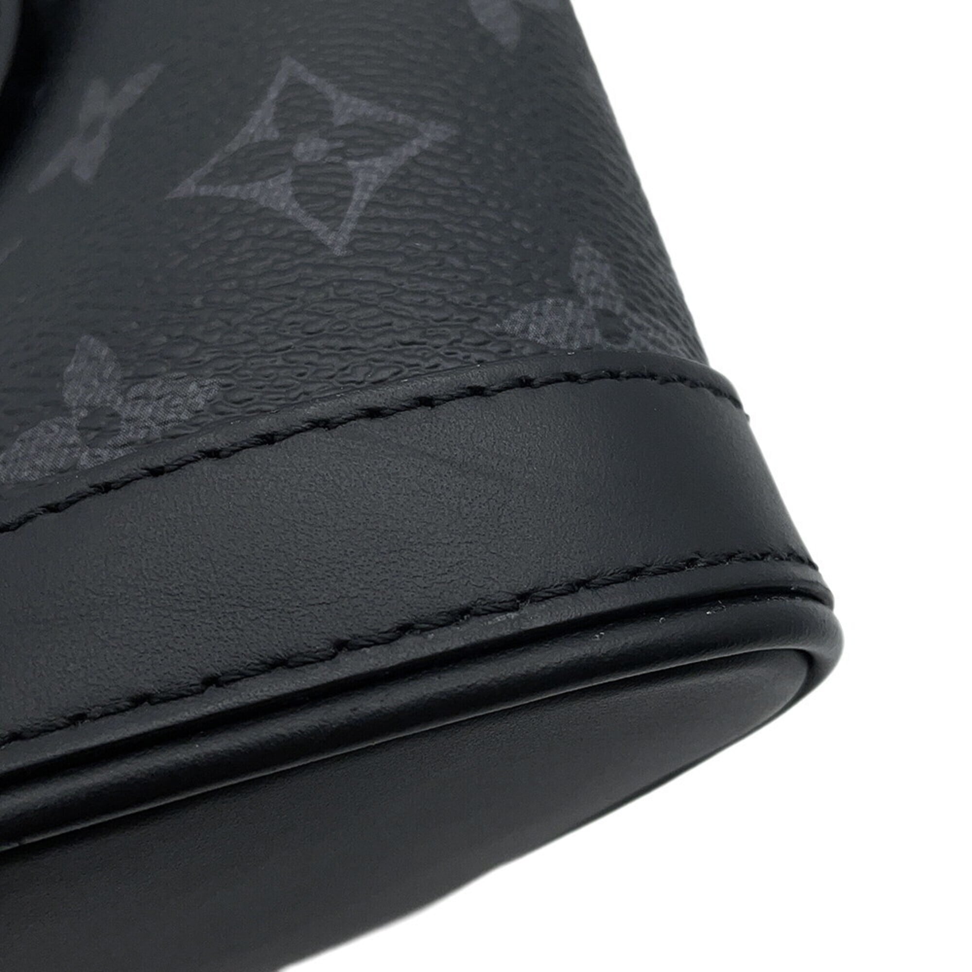 Louis Vuitton Monogram Eclipse Black Noir Monogram Eclipse Handbag Pouch Shoulder Bag (Pre-Owned)